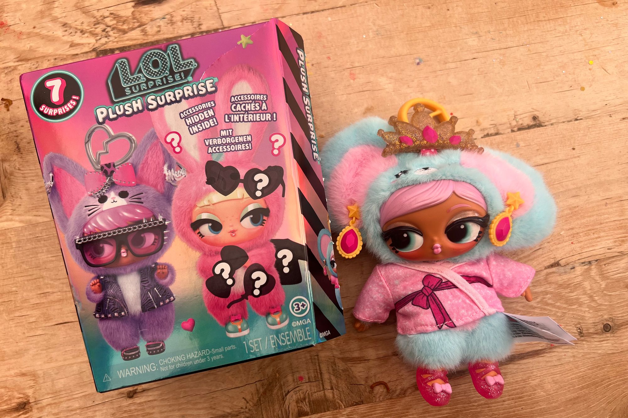 The doll comes with five accessories (Sarah Dawson/The Independent)