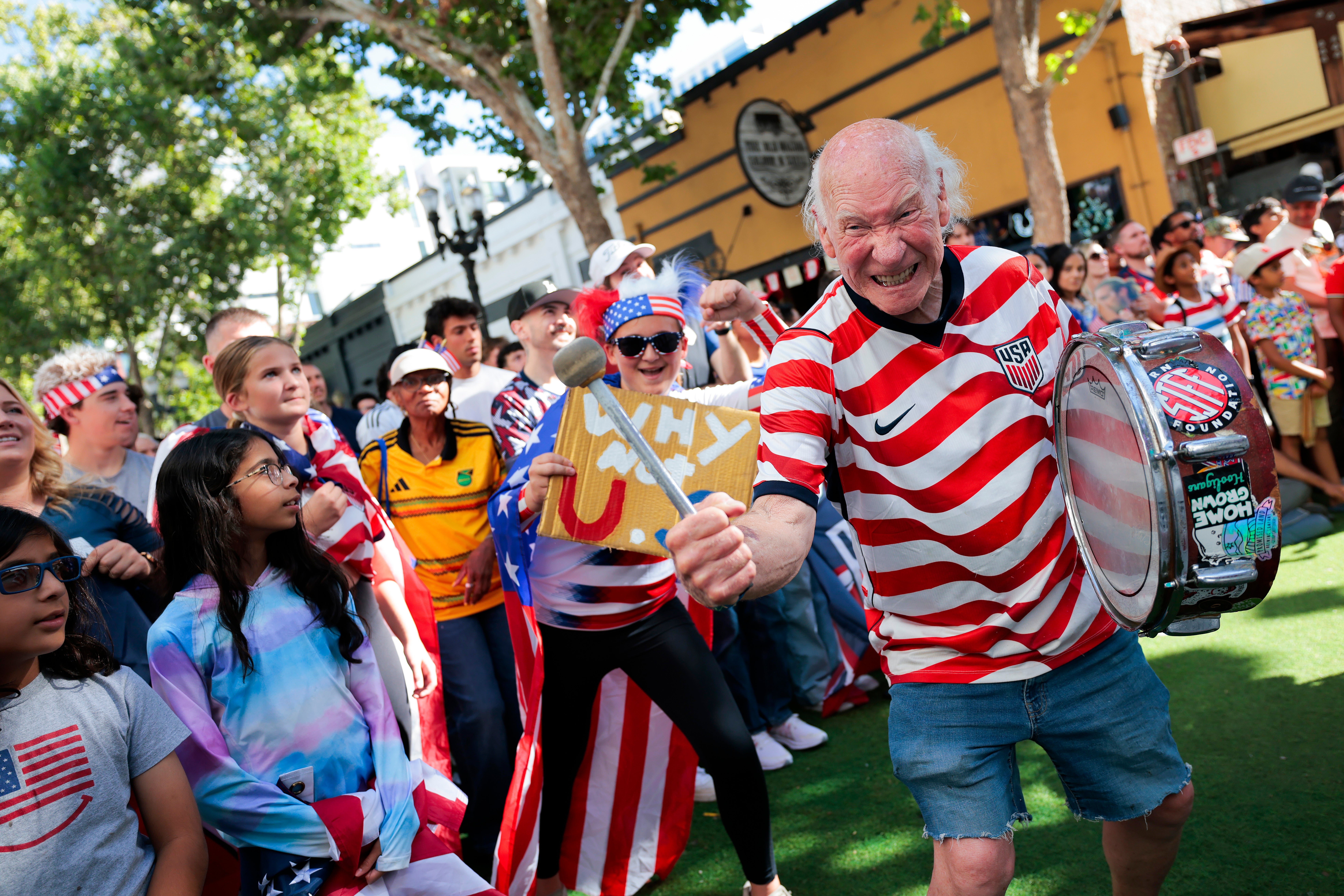 Fans are enjoying USA's run to the knockout stages at the World Cup (Getty)