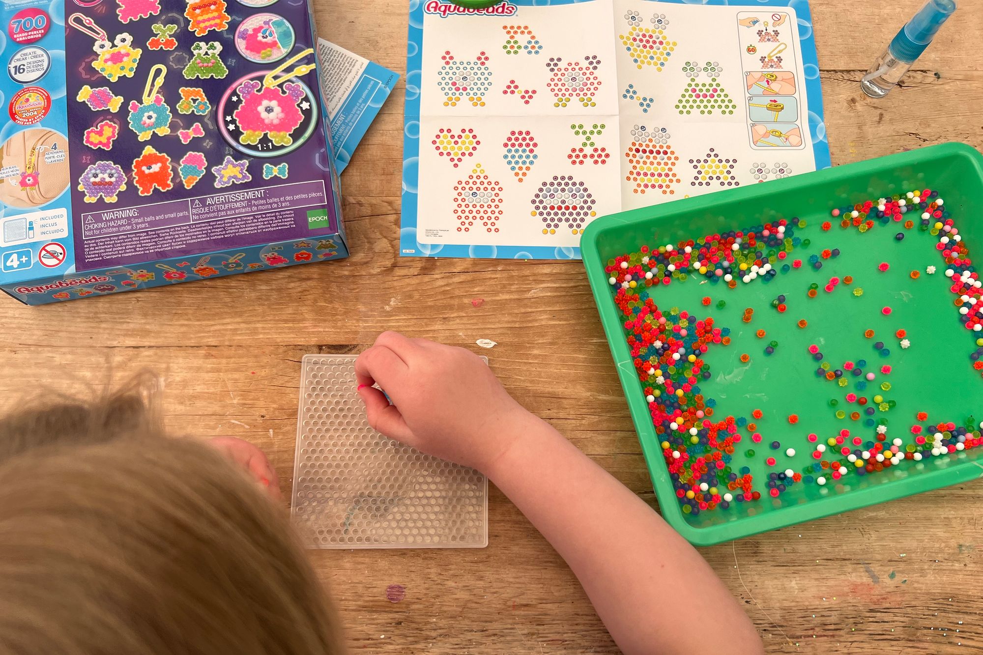 This is a great craft kit to keep little ones busy (Sarah Dawson/The Independent)