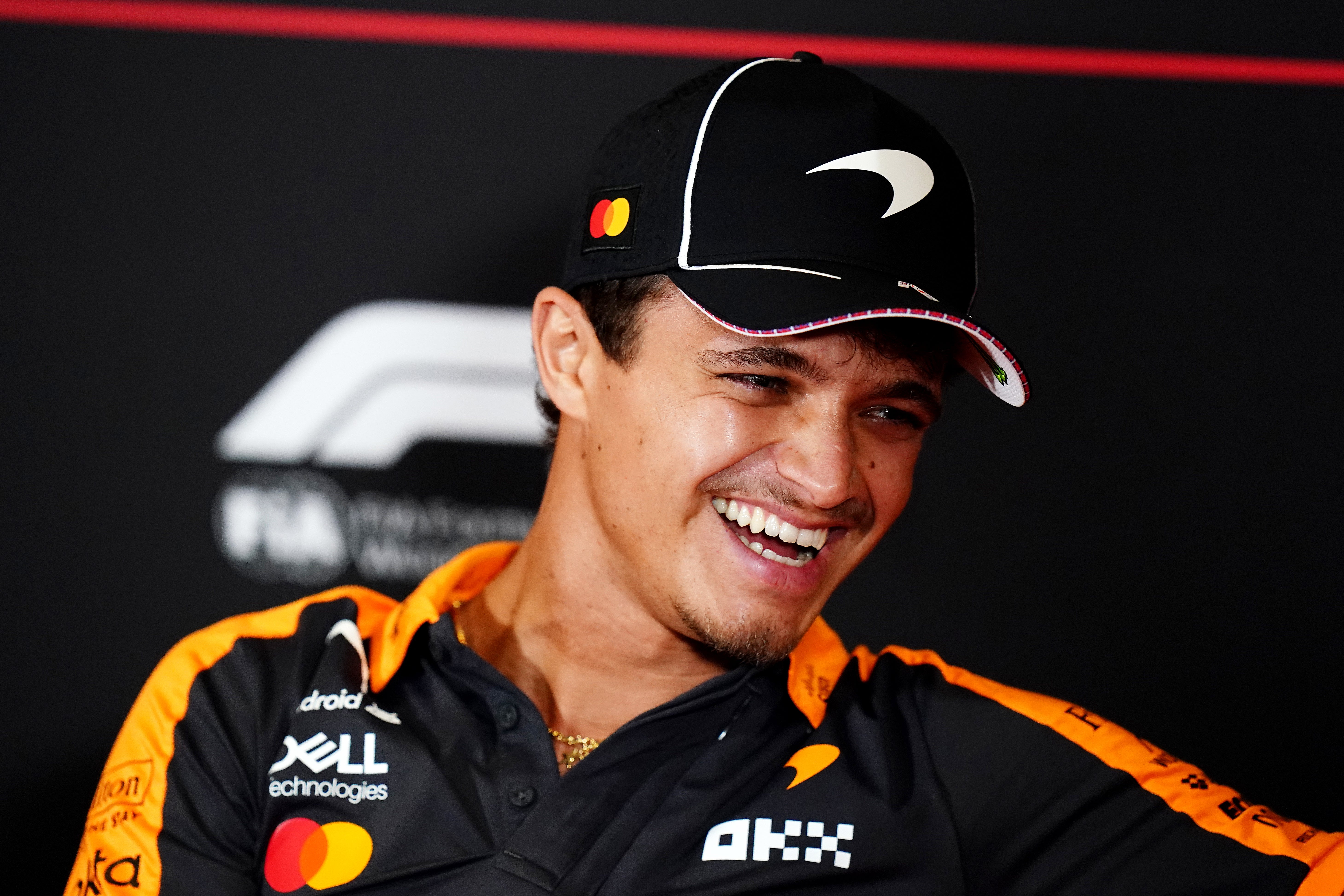 Lando Norris is not concerned about a potential pairing with Max Verstappen (Jacob King/PA) (PA Wire)