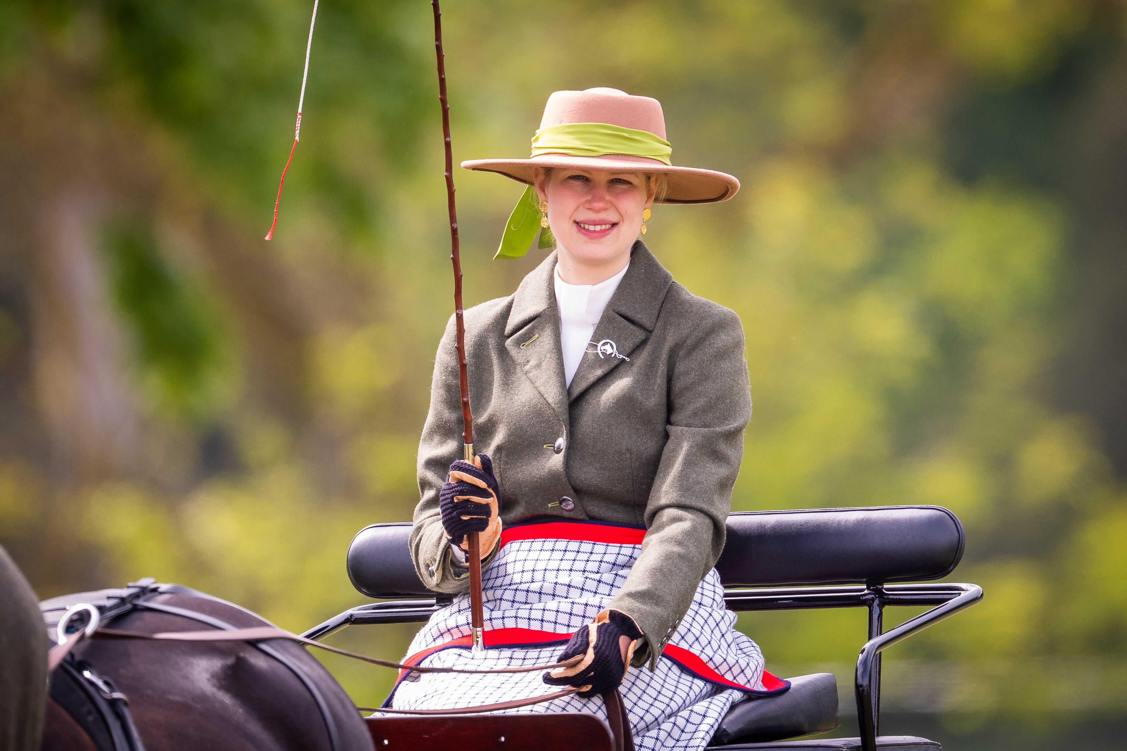 The late Prince Philip taught his grand-daughter how to drive a carriage and she has often been seen competing in the sport at the annual Royal Windsor Horse Show