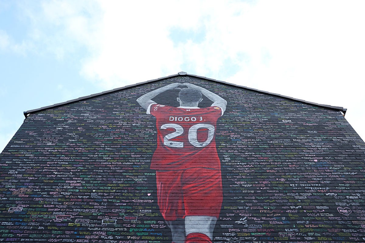 Liverpool unveil permanent Anfield memorial for Diogo Jota and his brother before first anniversary of death
