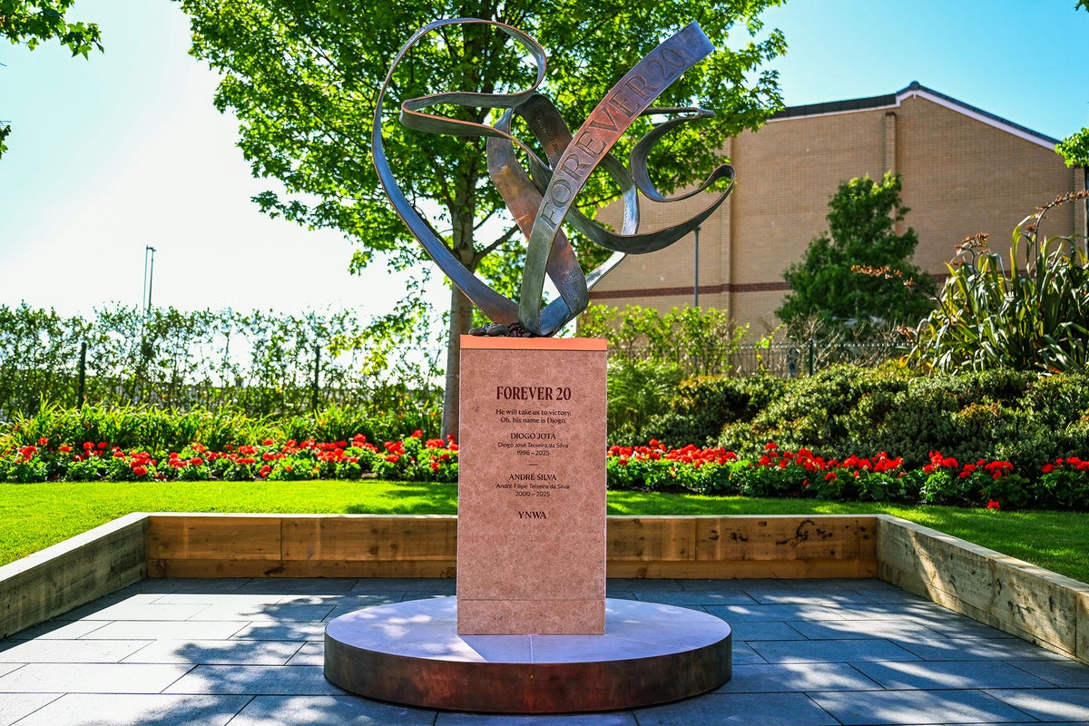Liverpool unveil permanent Anfield memorial for Diogo Jota and his brother before first anniversary of death