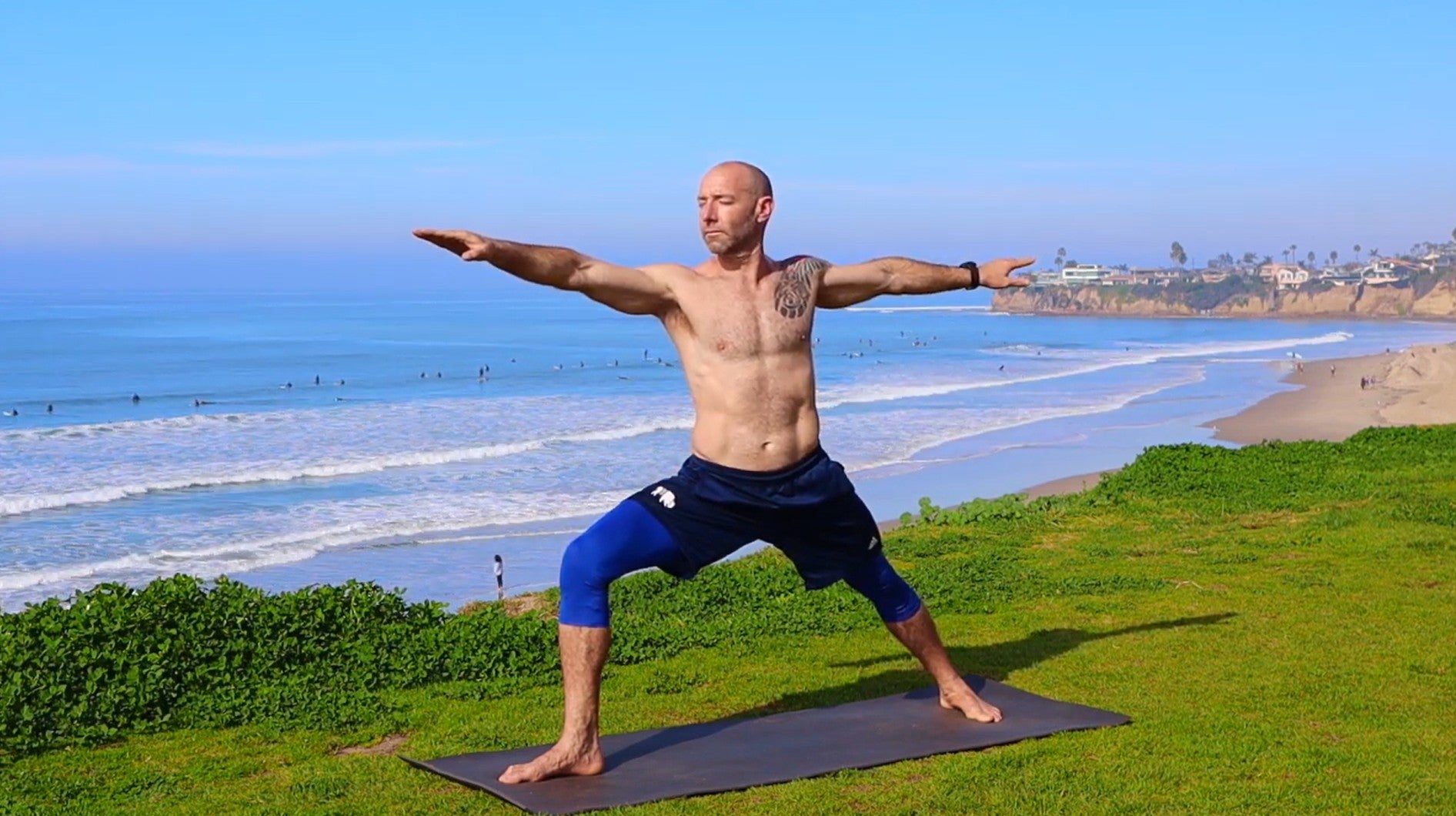 Steven Hubbard, a California yoga instructor known as ‘Namasteve’, recently filed his third lawsuit over a 2024 city ordinance in San Diego that prohibits teaching yoga to four or more people at local beaches and parks