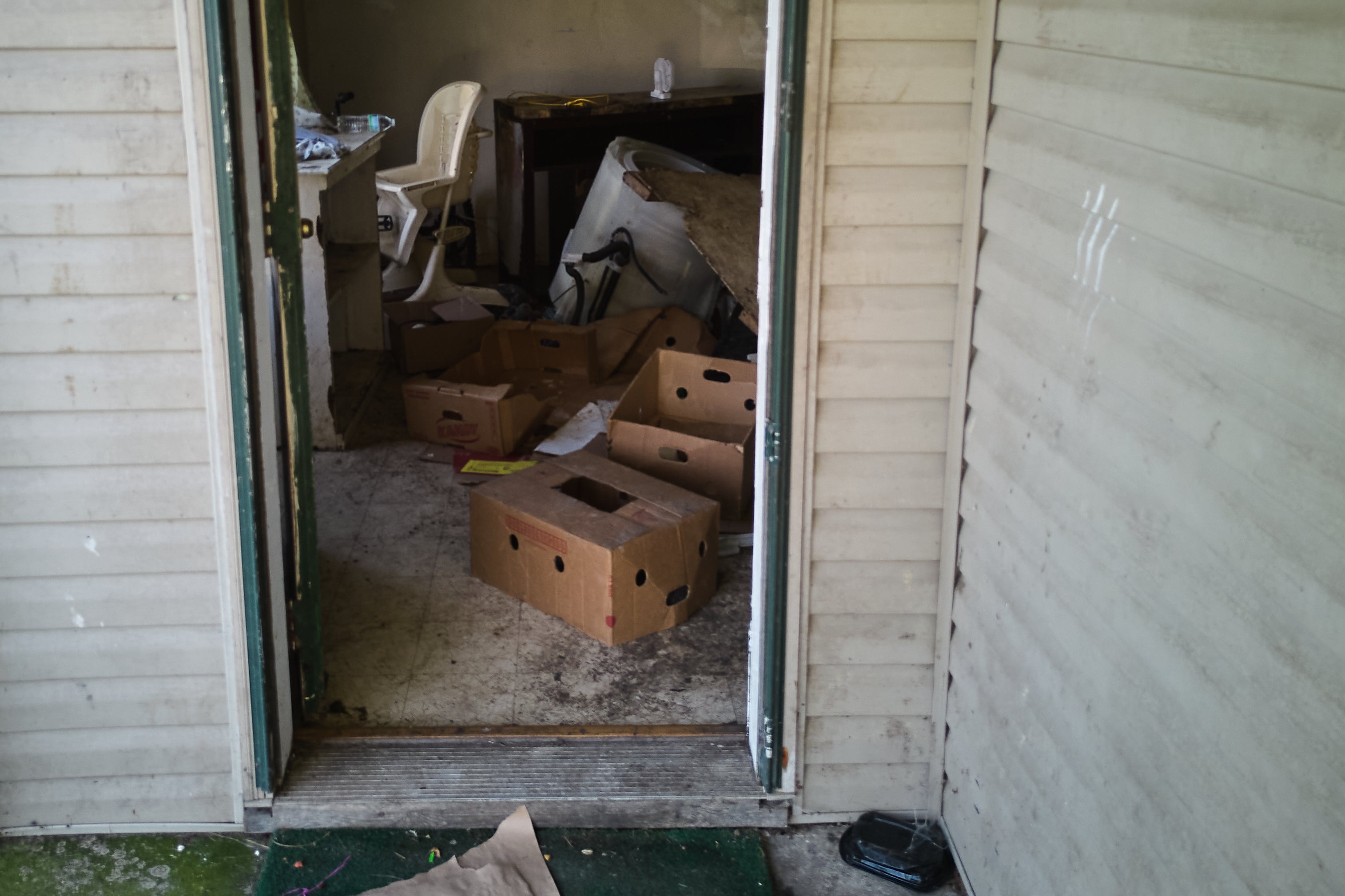 Investigators said the children remained mostly confined to a small room in the house under deplorable conditions
