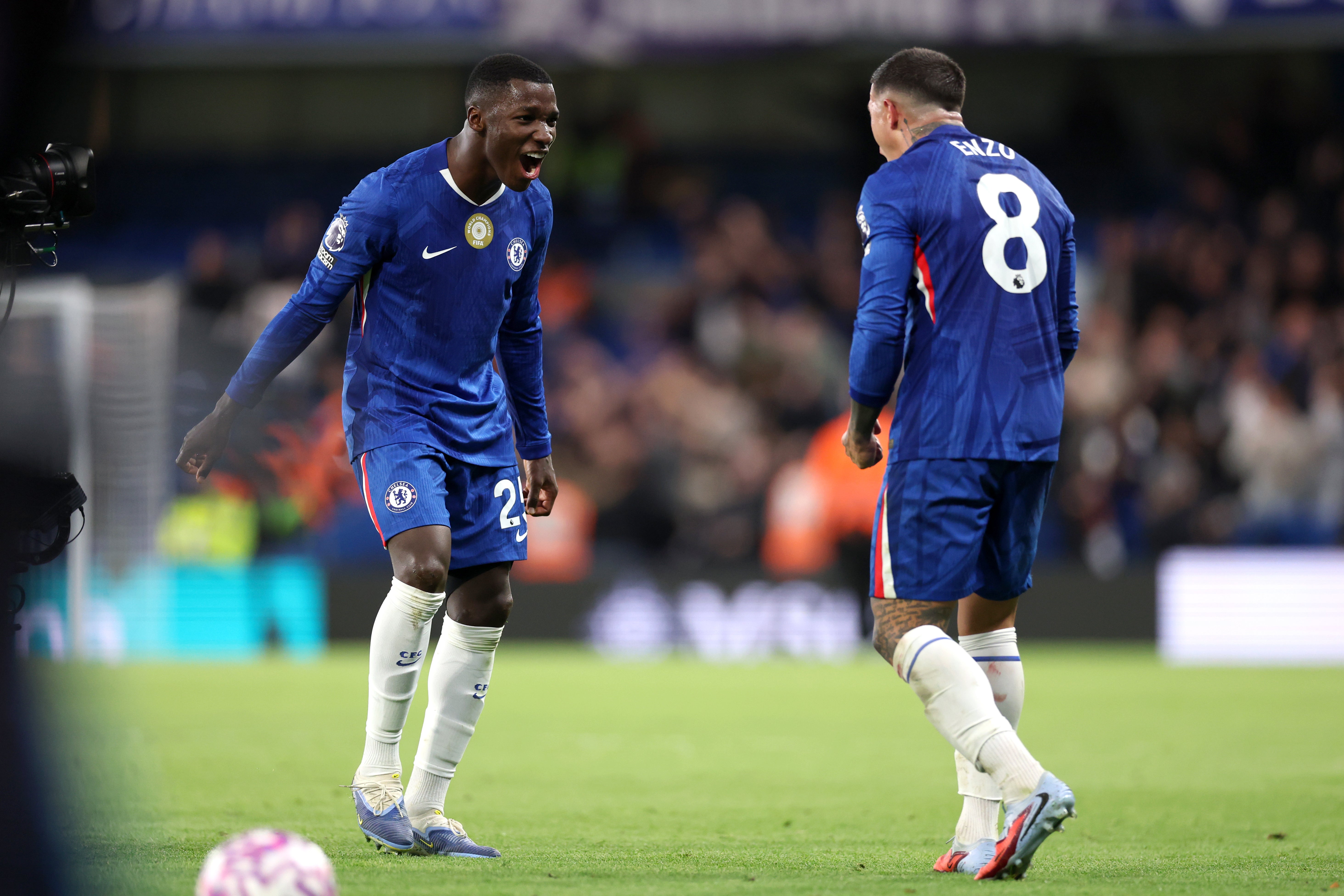 After the likes of Enzo Fernandez (right) and Moises Caicedo (left) racked up combined fees of £222m...