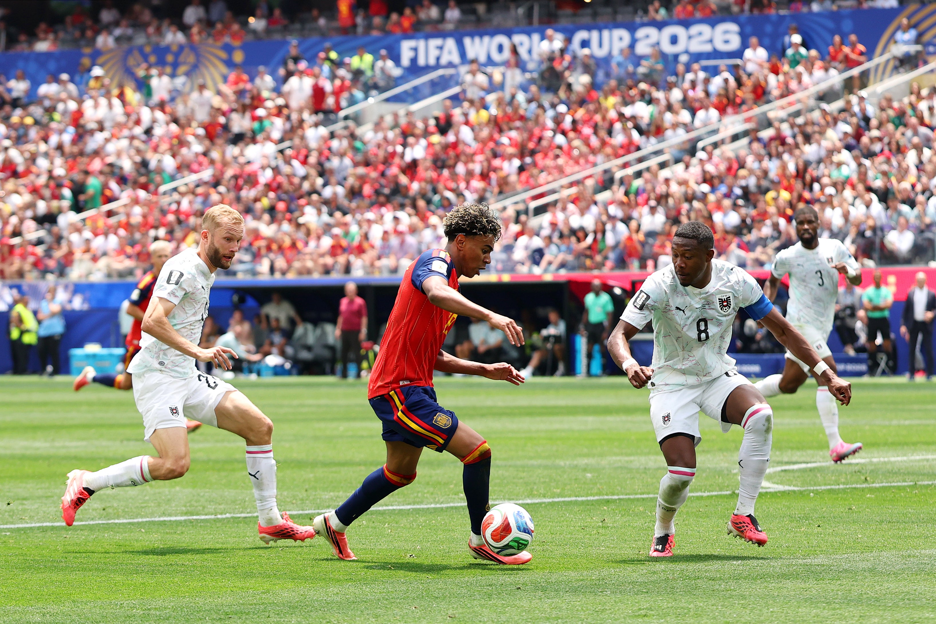 Lamine Yamal has served a crucial role in Spain’s system (Getty)