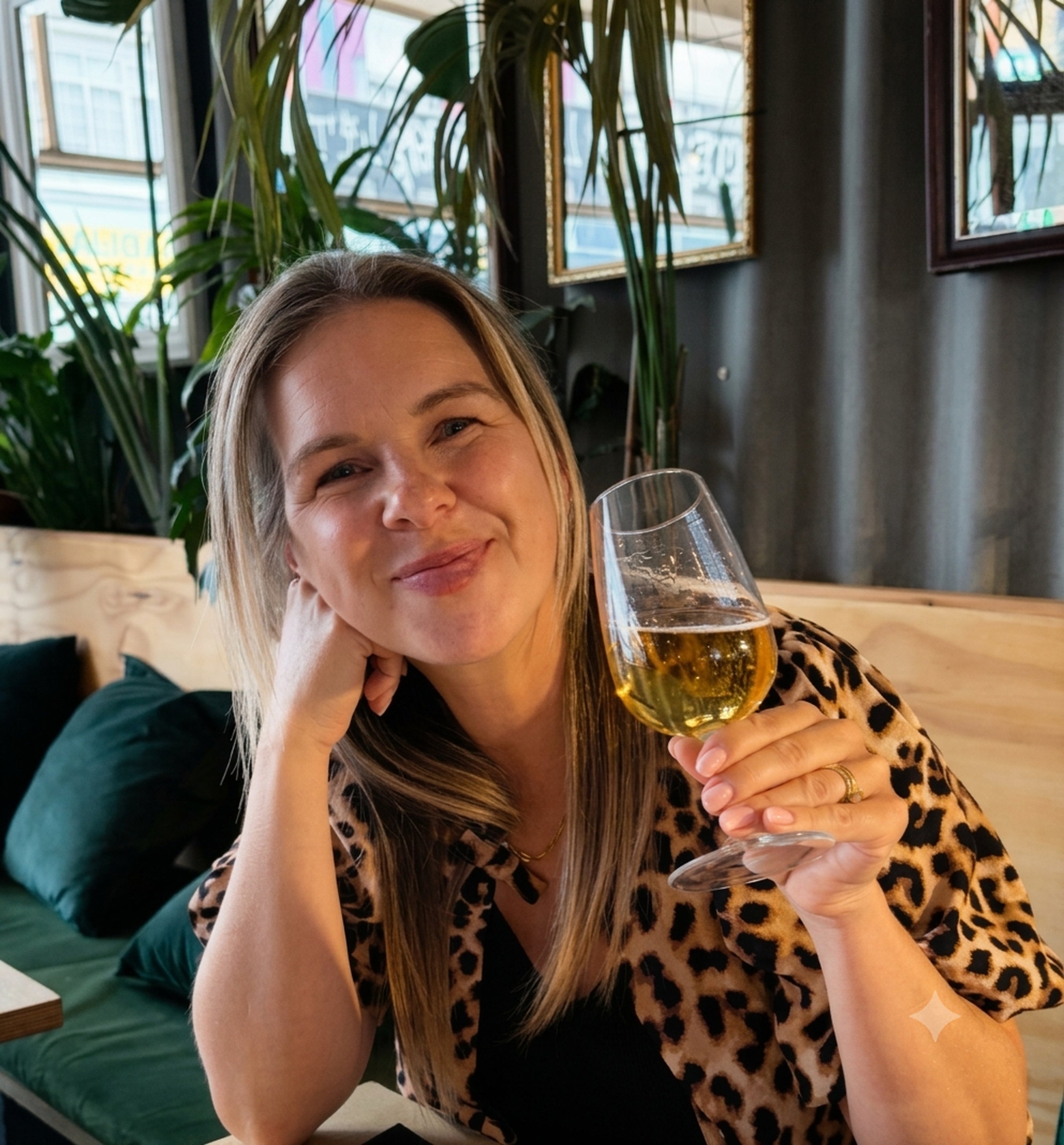 Katie Fecak, wine educator and owner of Cellar Door Social.