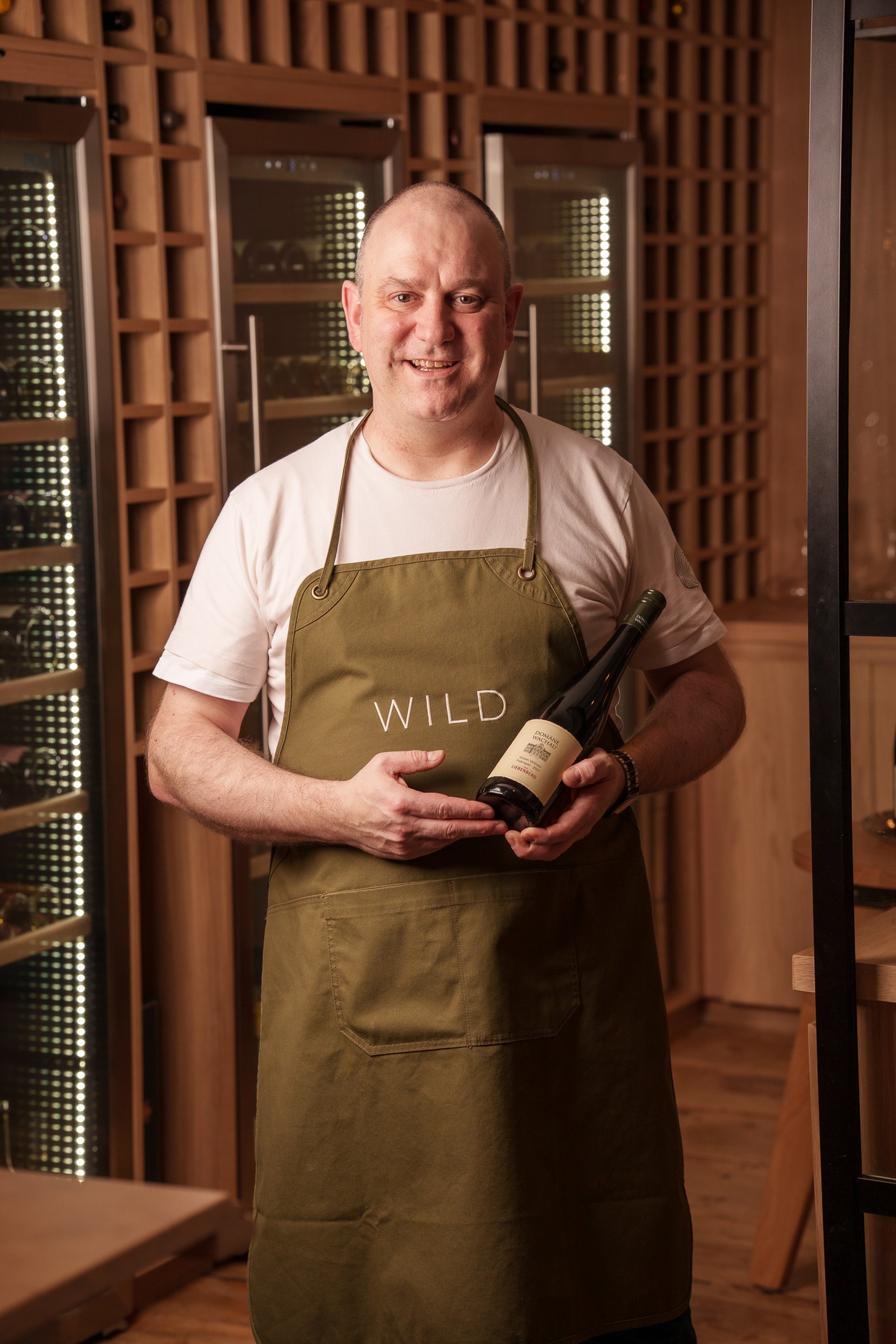 Rémi Cousin, head sommelier at Wild in Hertfordshire.