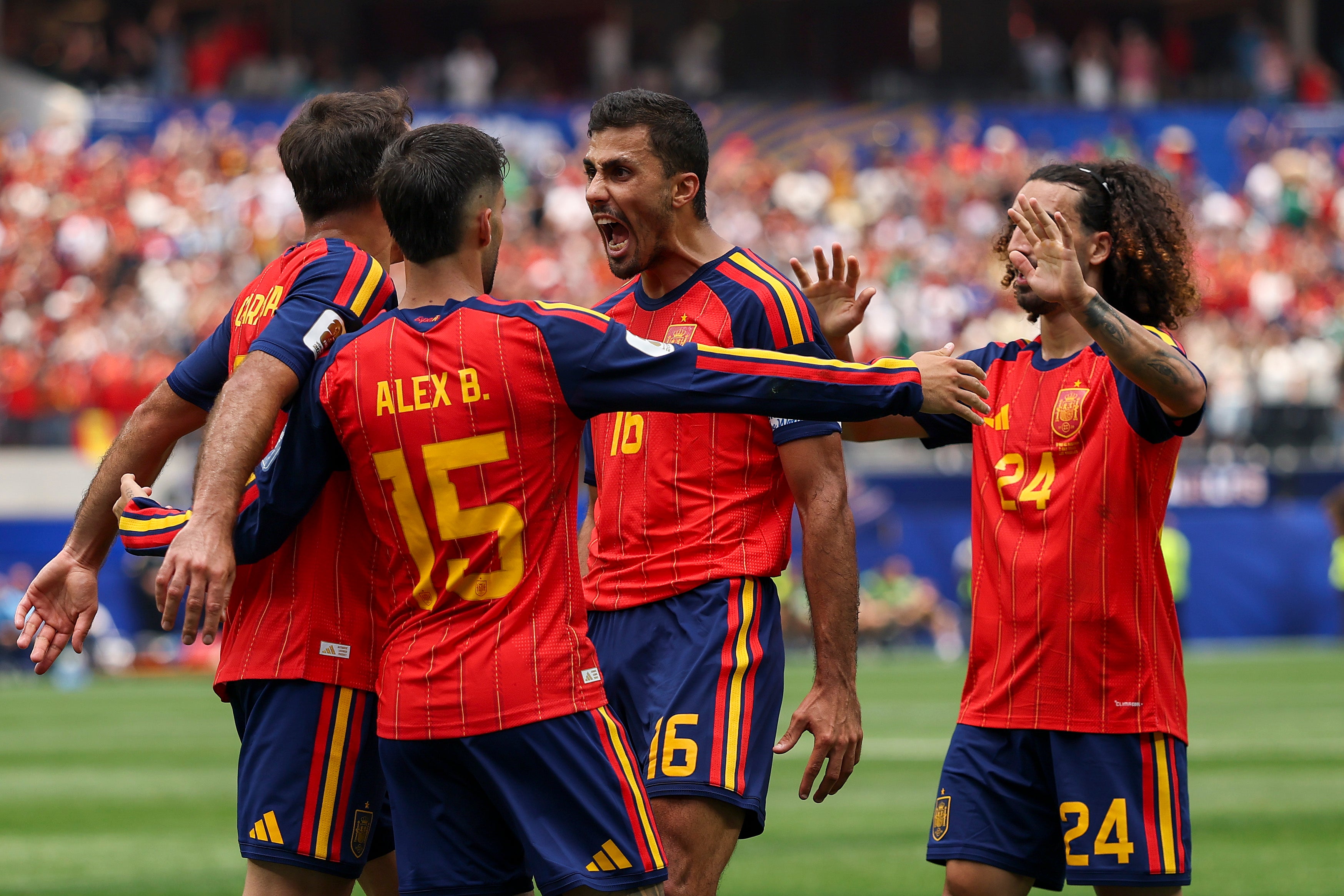 Spain may be suited to higher-level games than fellow World Cup favourites France