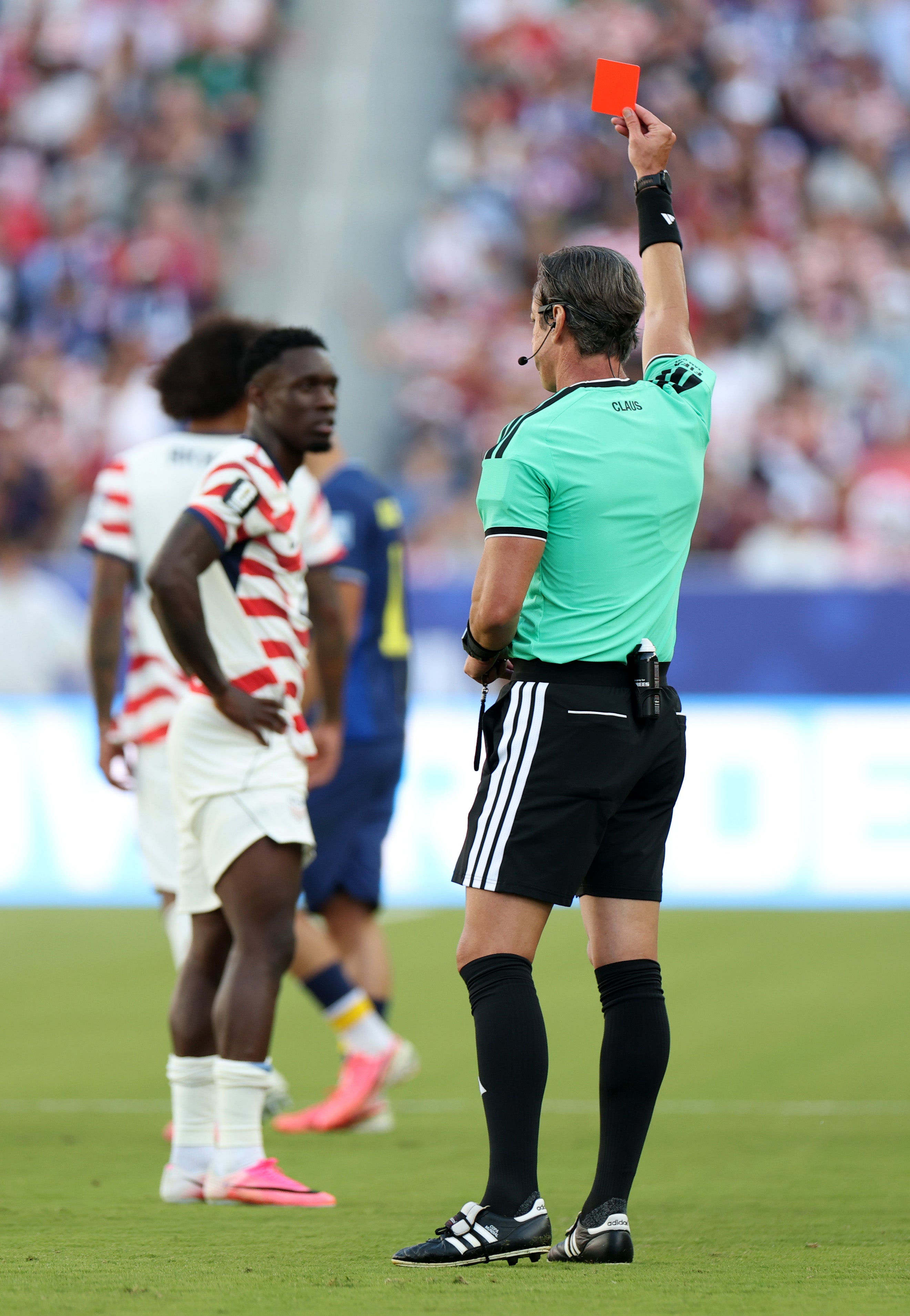 Domino’s is giving away $1 million worth of pizzas after US striker Folarin Balogun was sent off during Wednesday’s game against Bosnia and Herzegovina