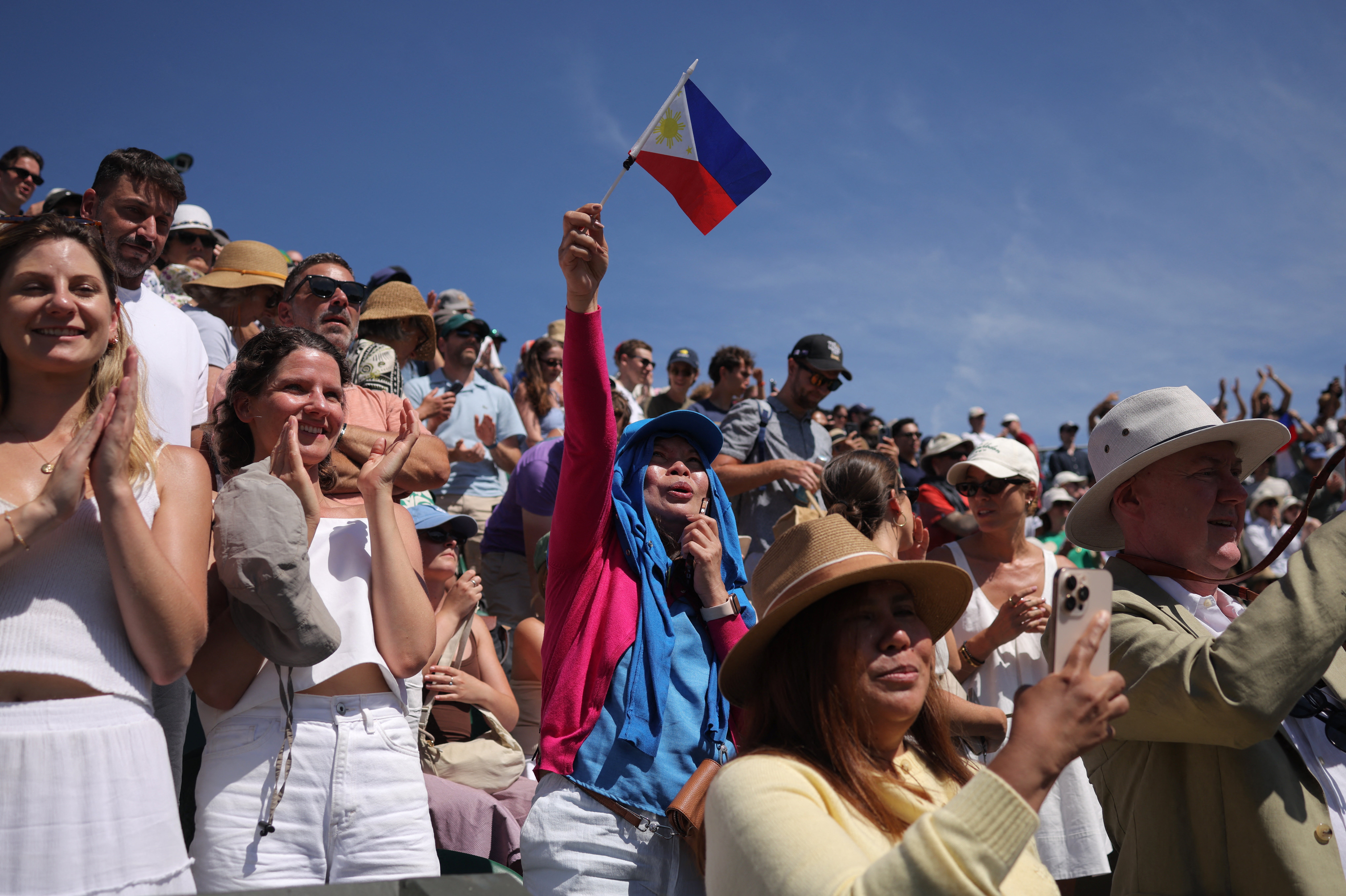 Followers of Eala’s career flock to her matches whereever she plays