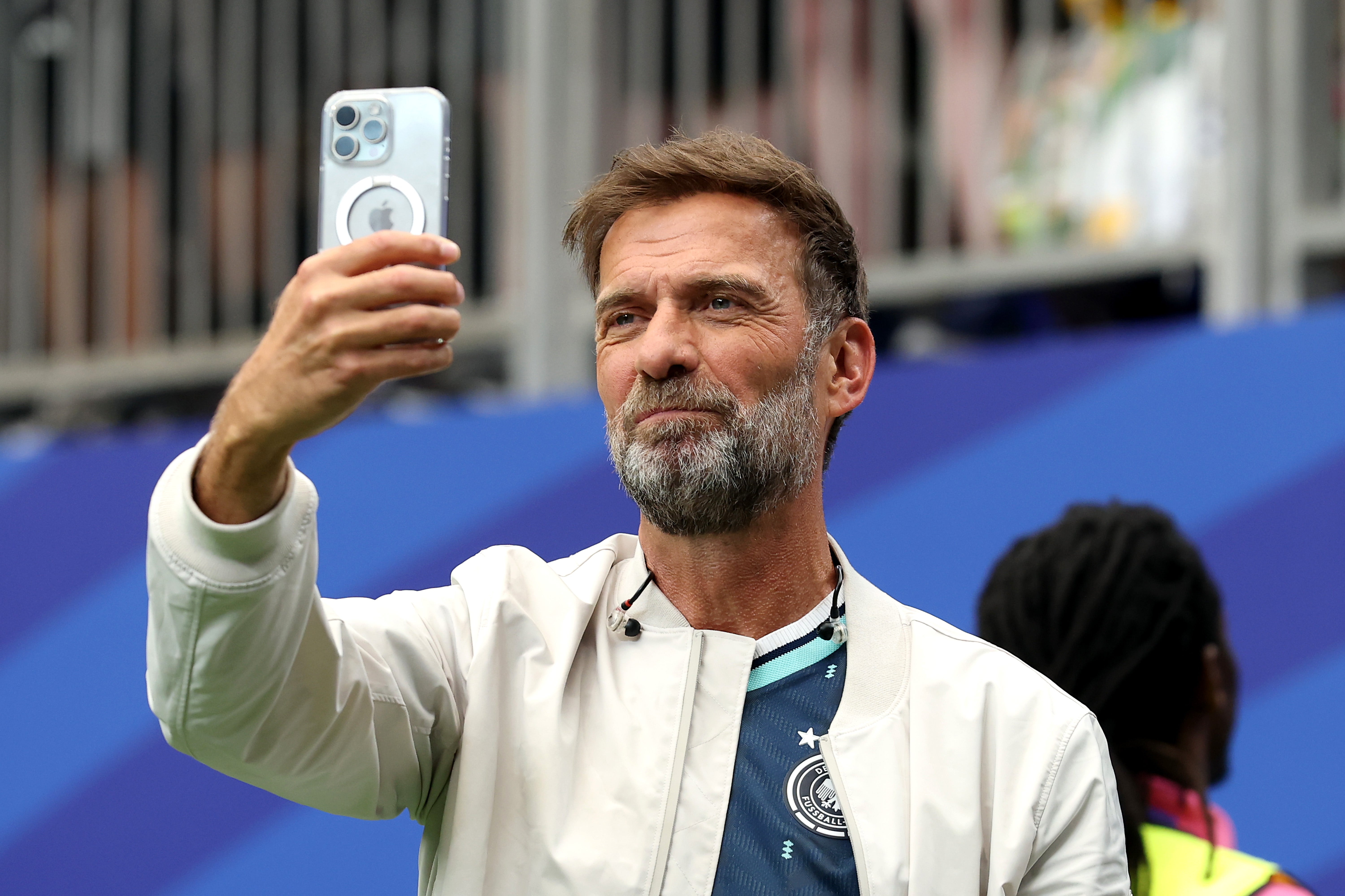 Klopp has been working as a pundit at the World Cup (Getty)