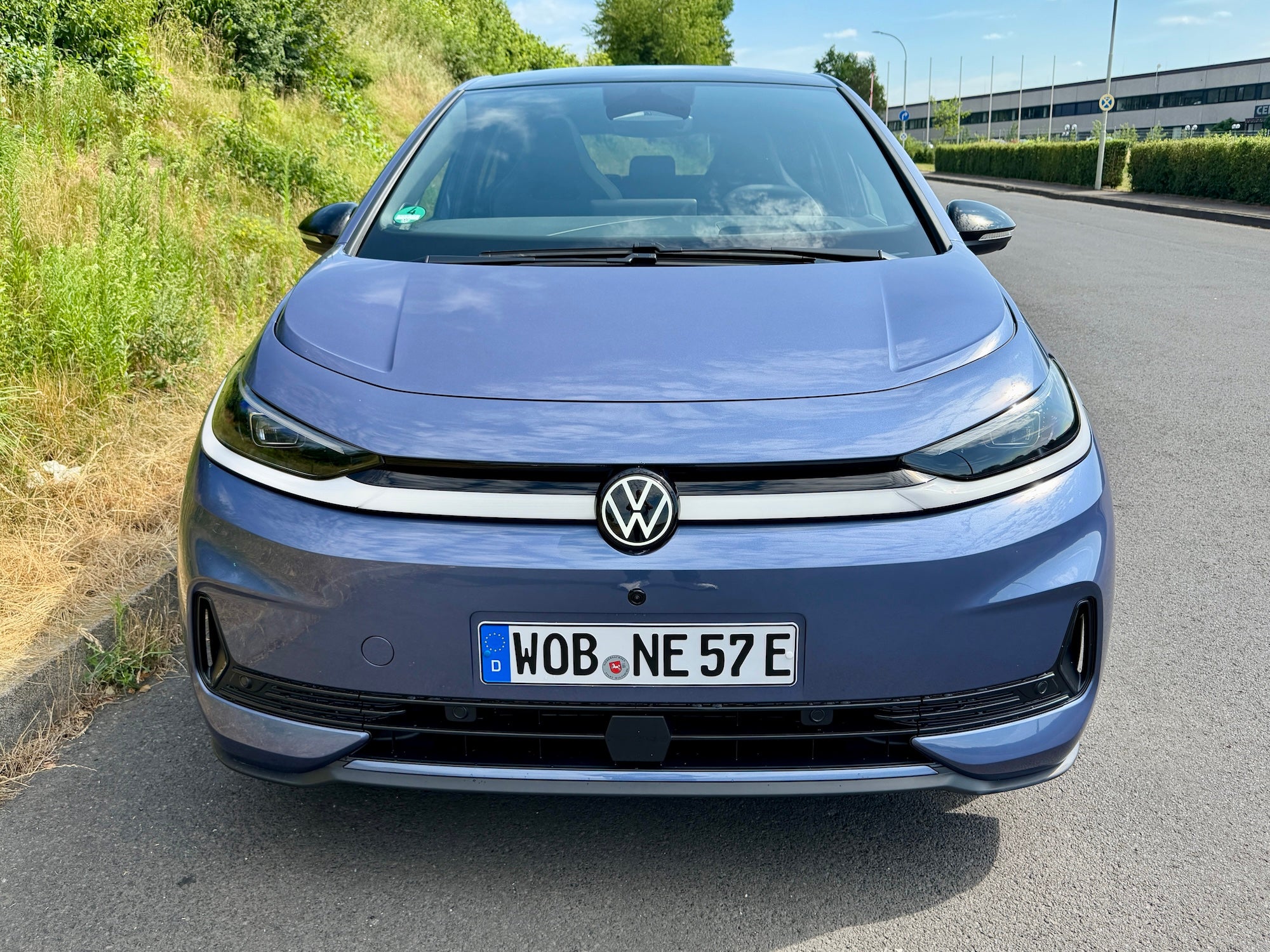 The new Volkswagen ID.3 Neo - like all new VWs - apparently wears a smile!