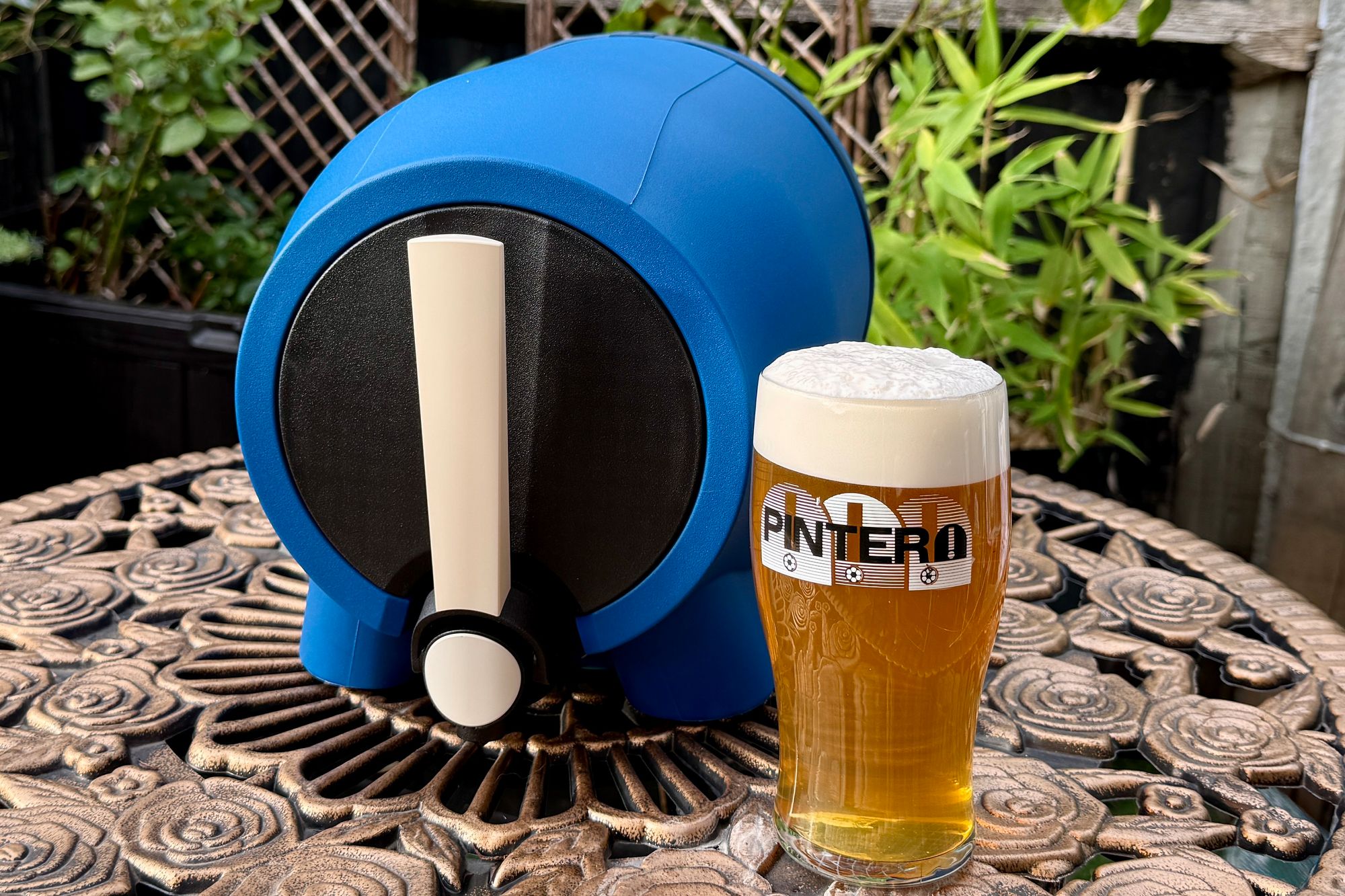 This is an all-in-one beer maker (Jonathan Hatchman/The Independent)