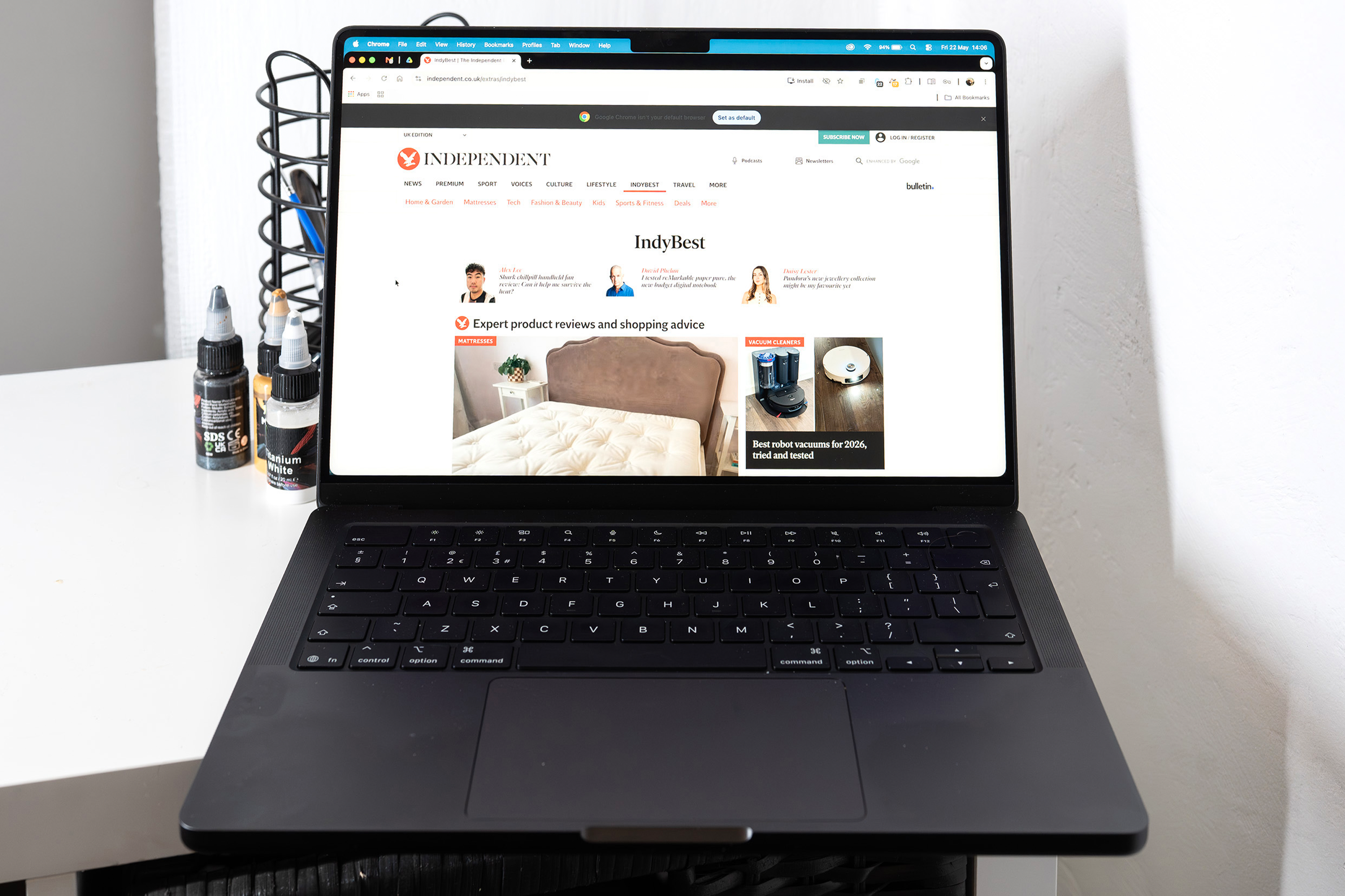 This is a powerful laptop (Ian Evenden/The Independent)