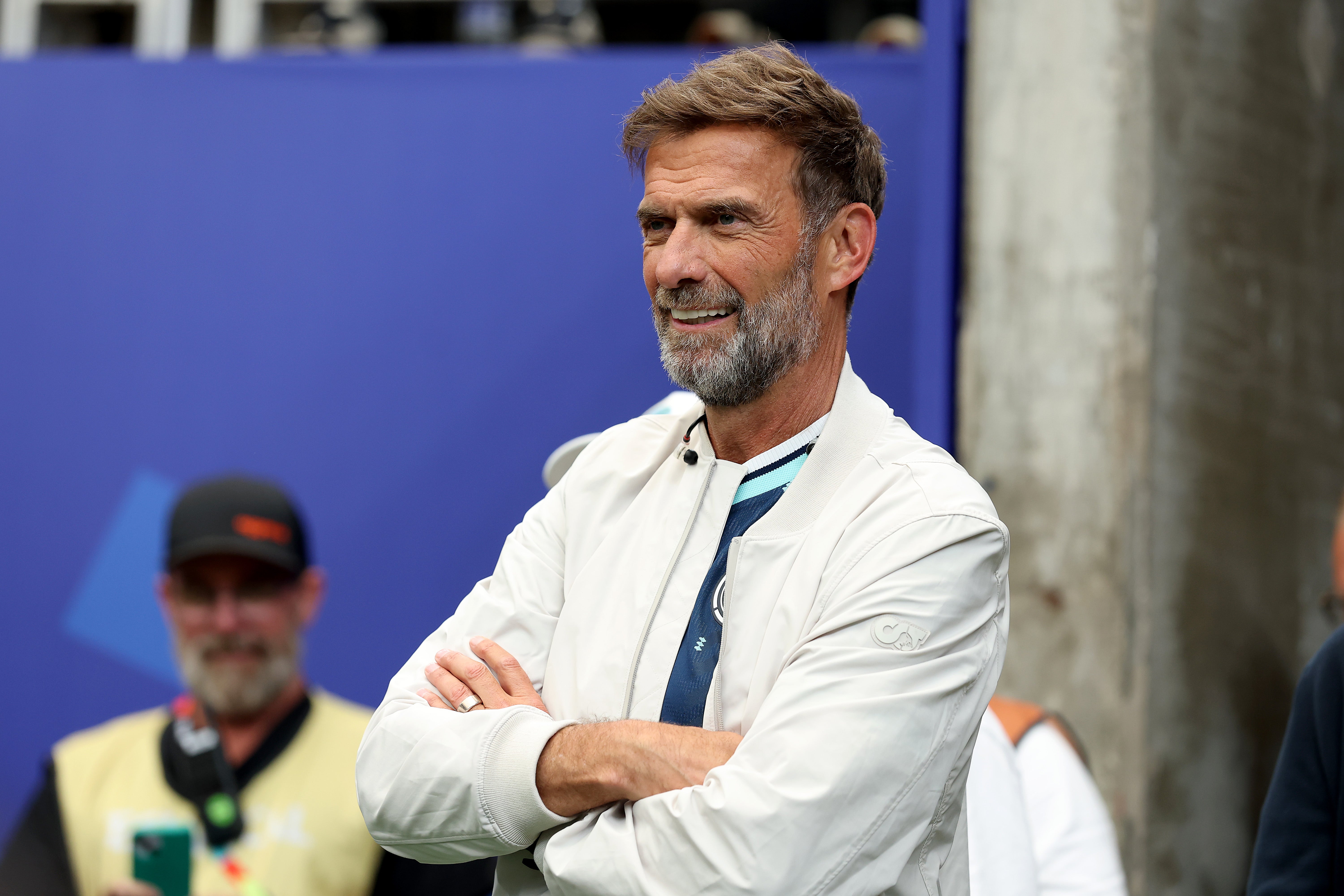 Jurgen Klopp has been working at the World Cup as a pundit and is being pursued by DFB as Nagelsmann's replacement