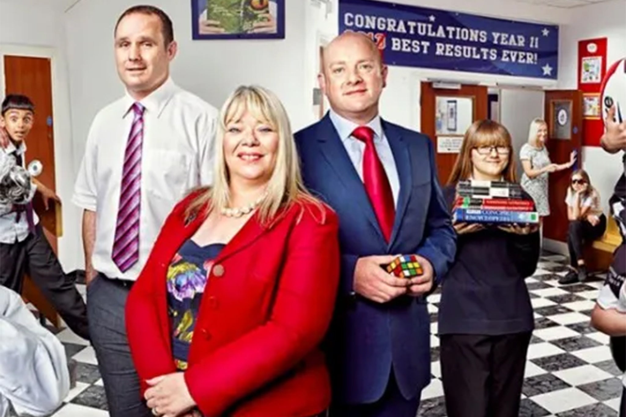 Educating Cardiff was a Channel 4 series that followed the staff and students of Willows High School in Tremorpha.