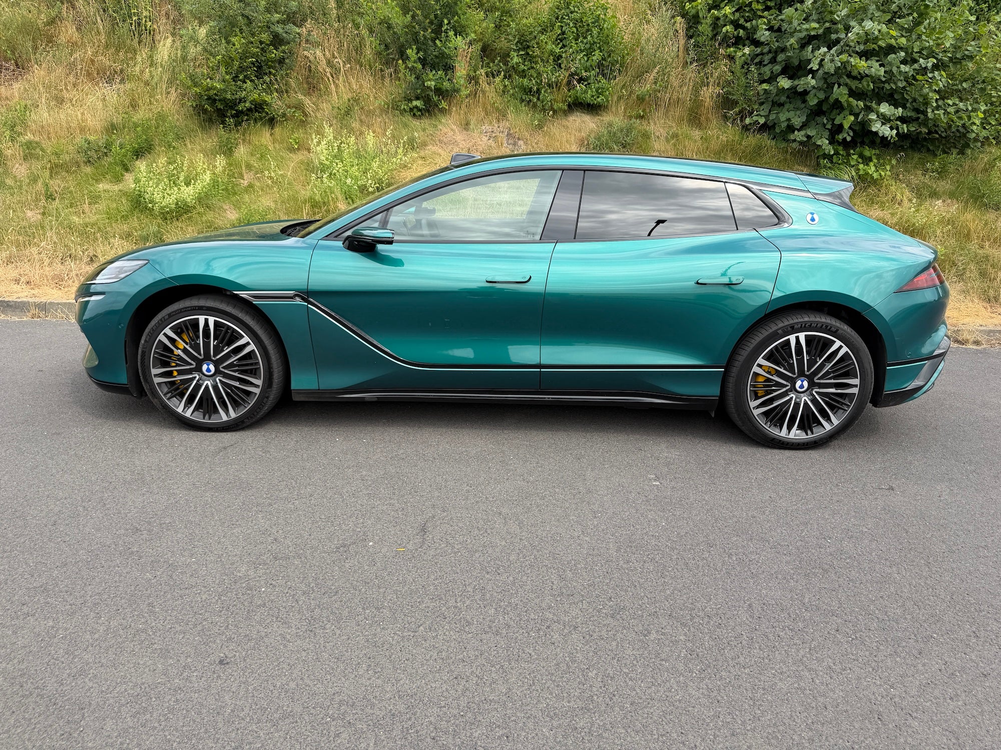 The Denza Z9 GT is likely to cost over £100,000 as an EV, but less when the DM plug-in hybrid version goes on sale (Steve Fowler)