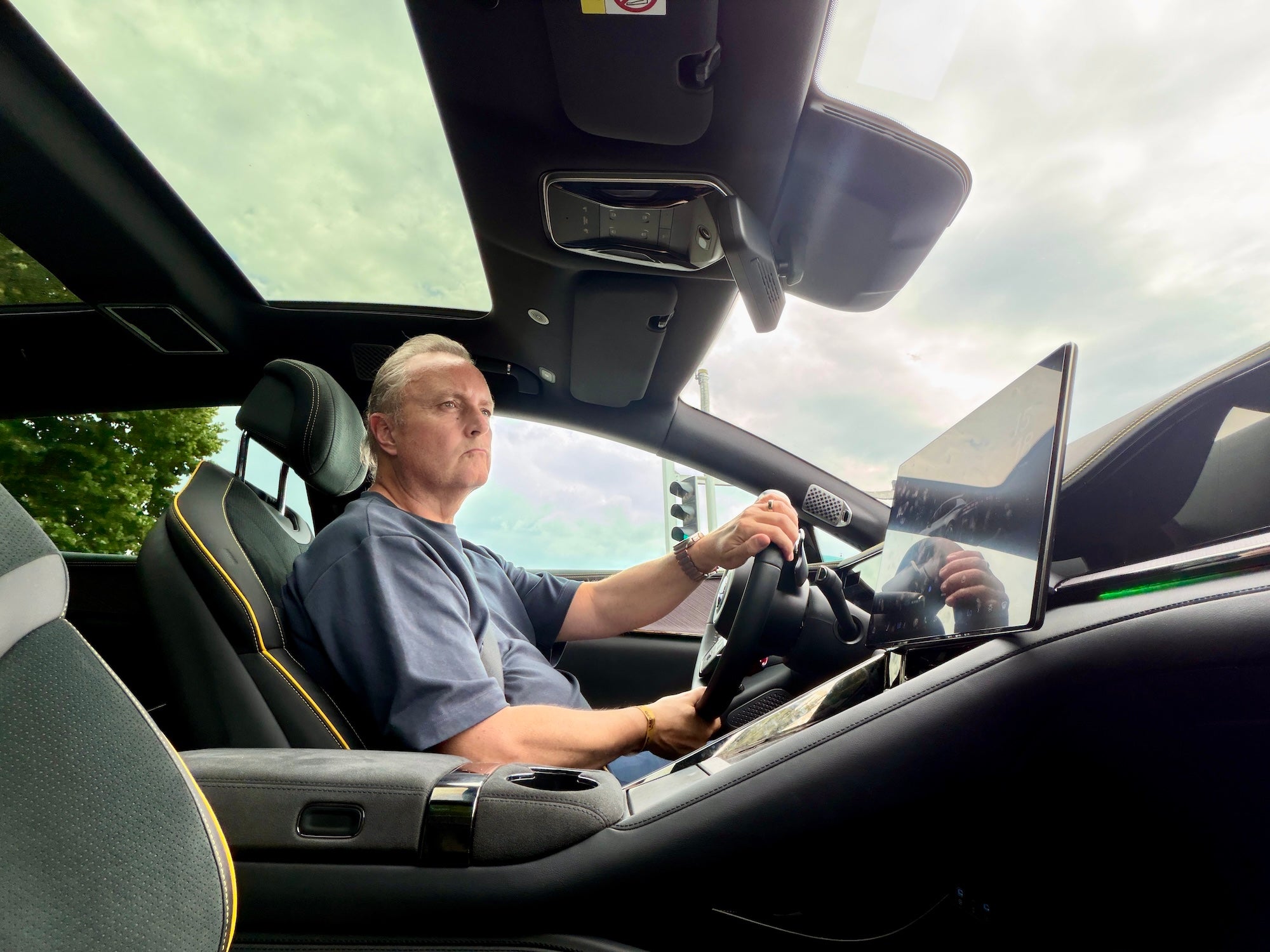 After being driven by the Denza Z9 GT in China, I got to drive one myself as part of judging for GCOTY – German Car of the Year (Steve Fowler)