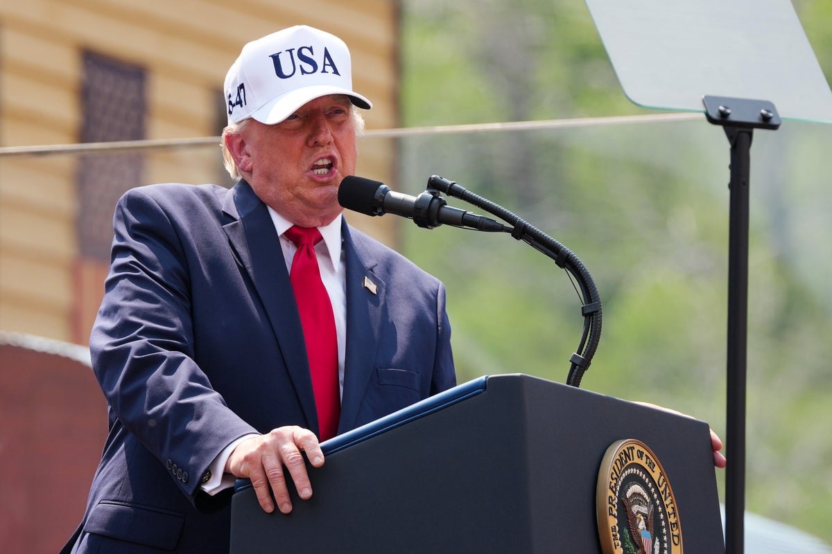 Trump celebrates installation of slave owner statue near White House and urges people to visit it