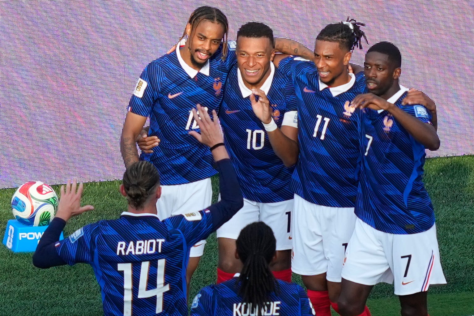 France will look to book their place in the World Cup quarter-finals on Saturday night