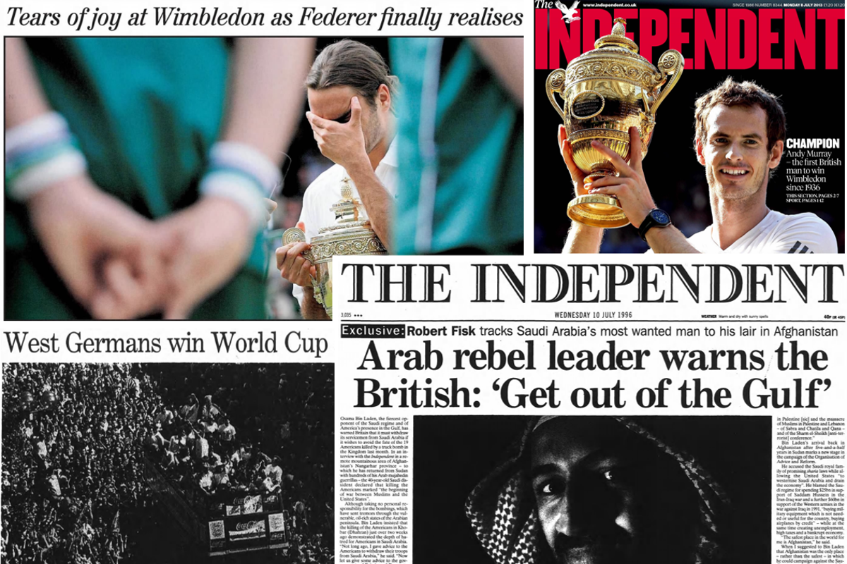 This Week in History: From Wimbledon glory to Bin Laden’s ultimatum This Week in History: From Wimbledon glory to Bin Laden’s ultimatum