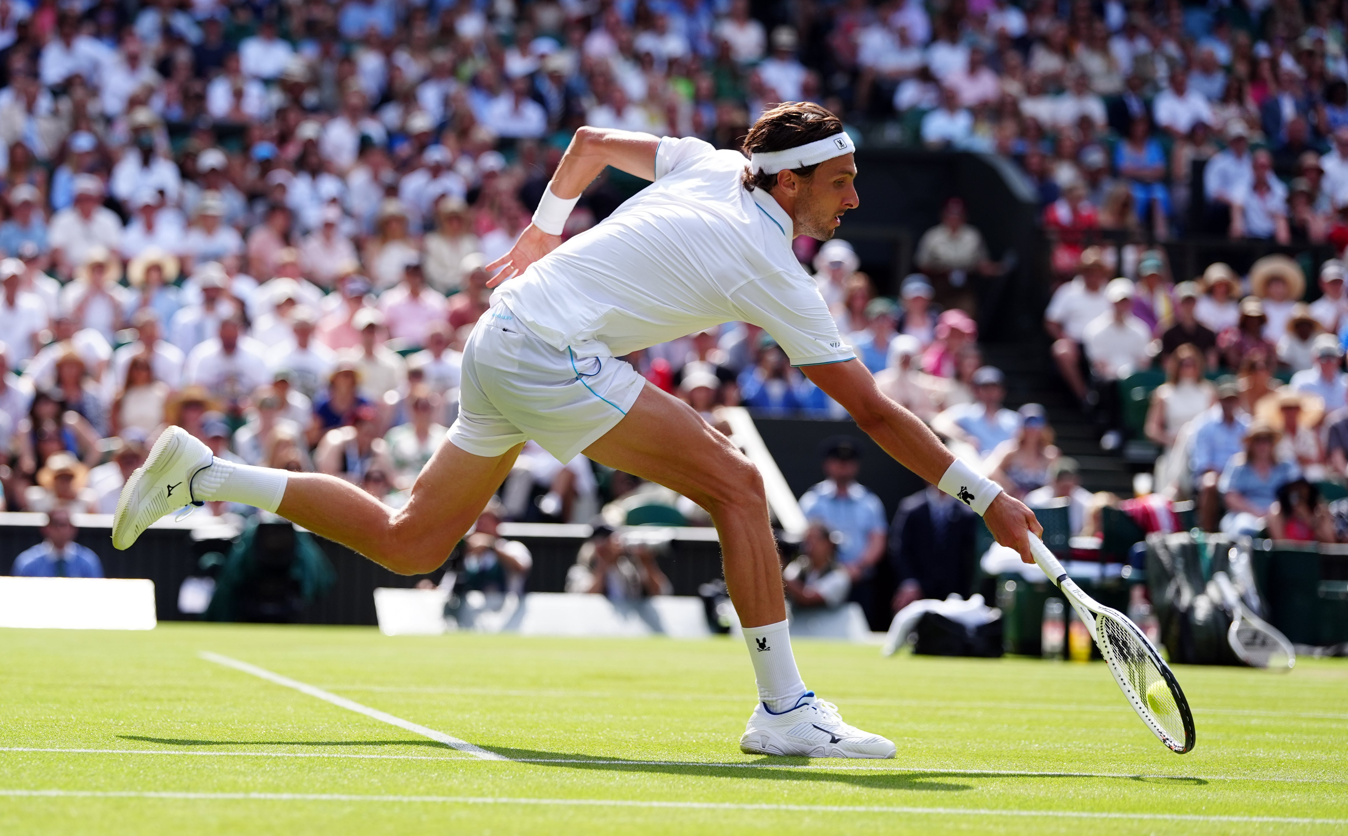 Arthur Rinderknech put up a fight (Adam Davy/PA)