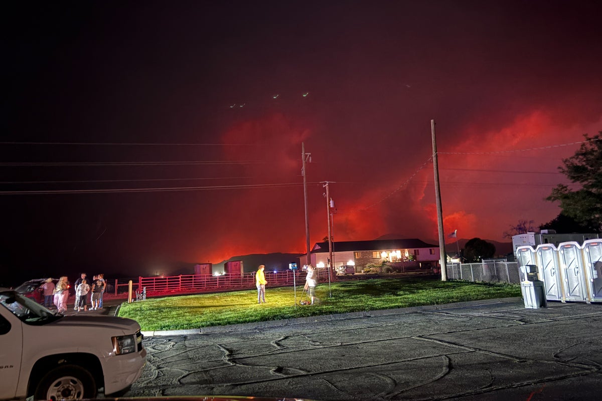 Evacuation orders across five states as wildfires rage into Fourth of July weekend