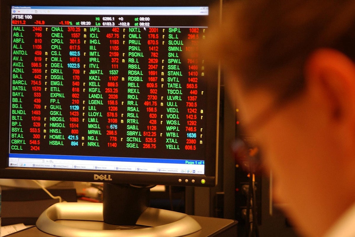 FTSE 100 up as DAX hits record high in Frankfurt
