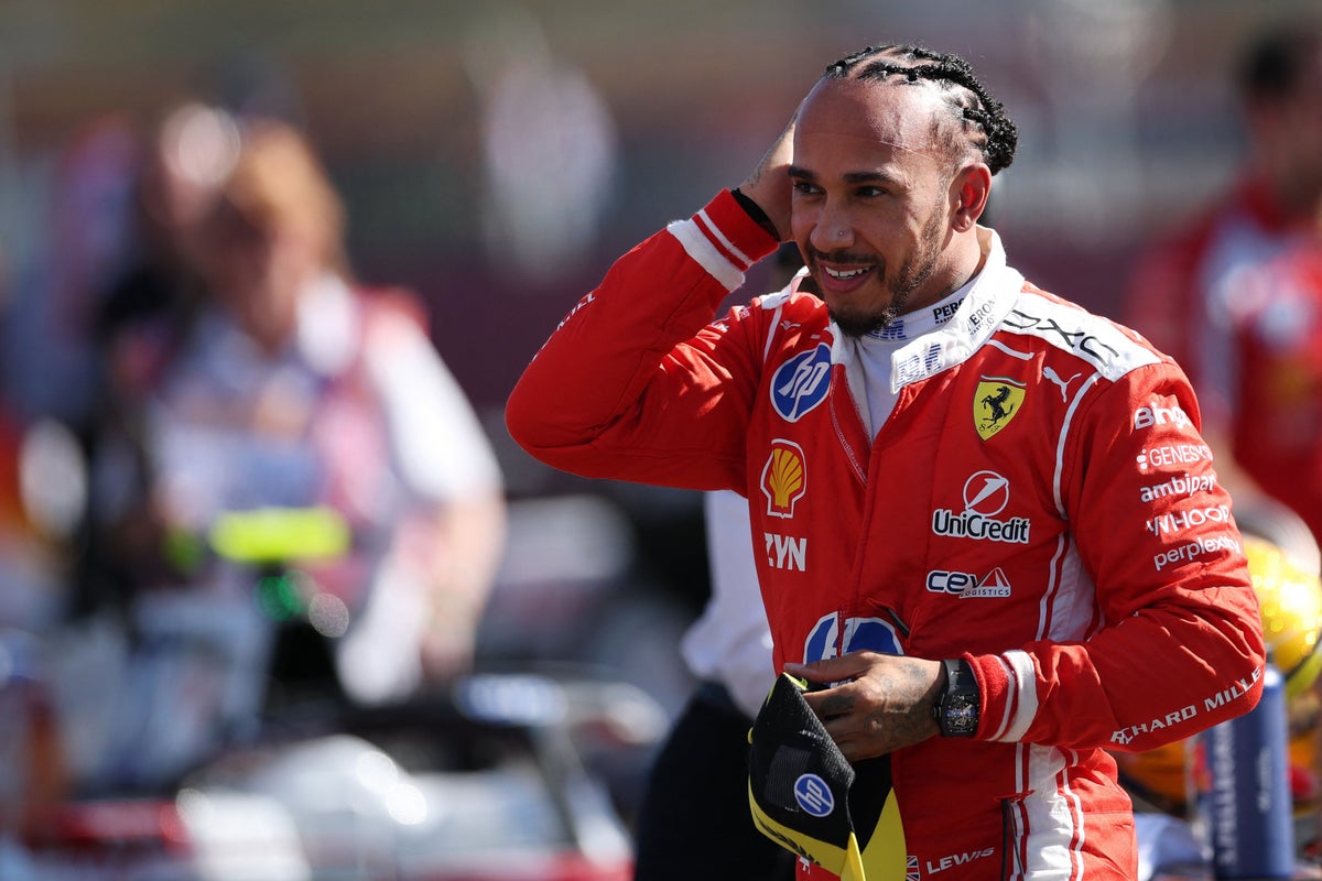 Lewis Hamilton ‘ecstatic’ after securing sprint race pole at British Grand Prix