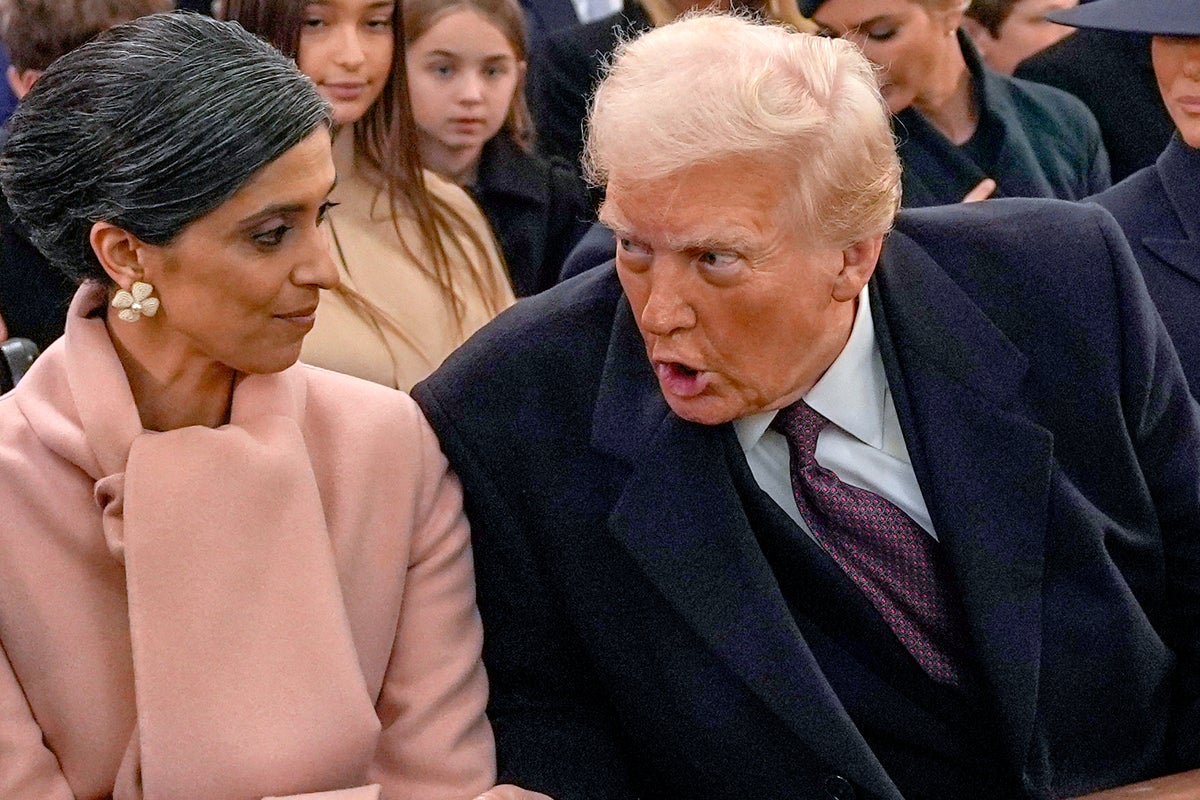 Trump reads a children's book on Usha Vance's podcast, then riffs on past presidents and himself
