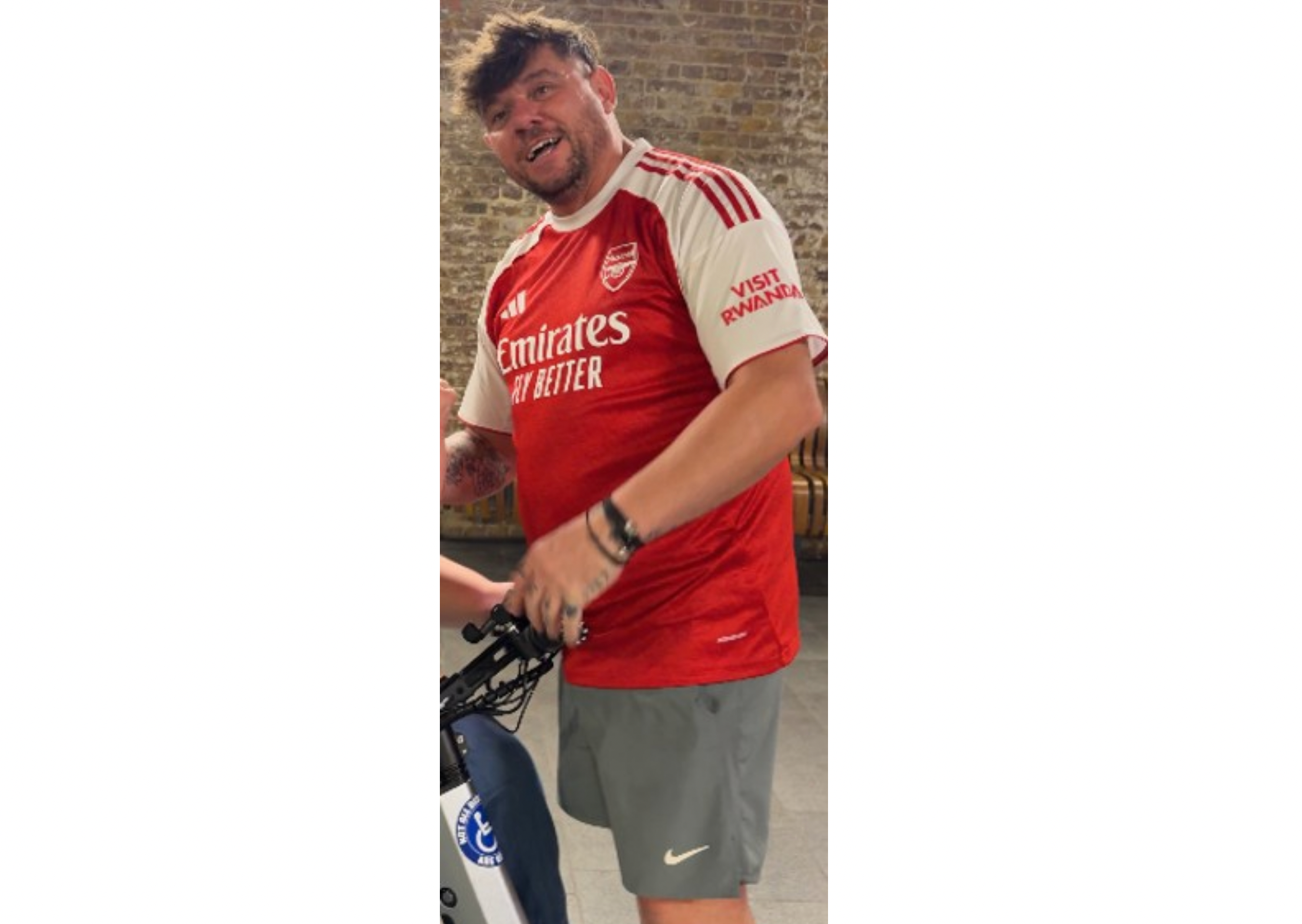 The British Transport Police have released images of the man they would like to speak to (British Transport Police)