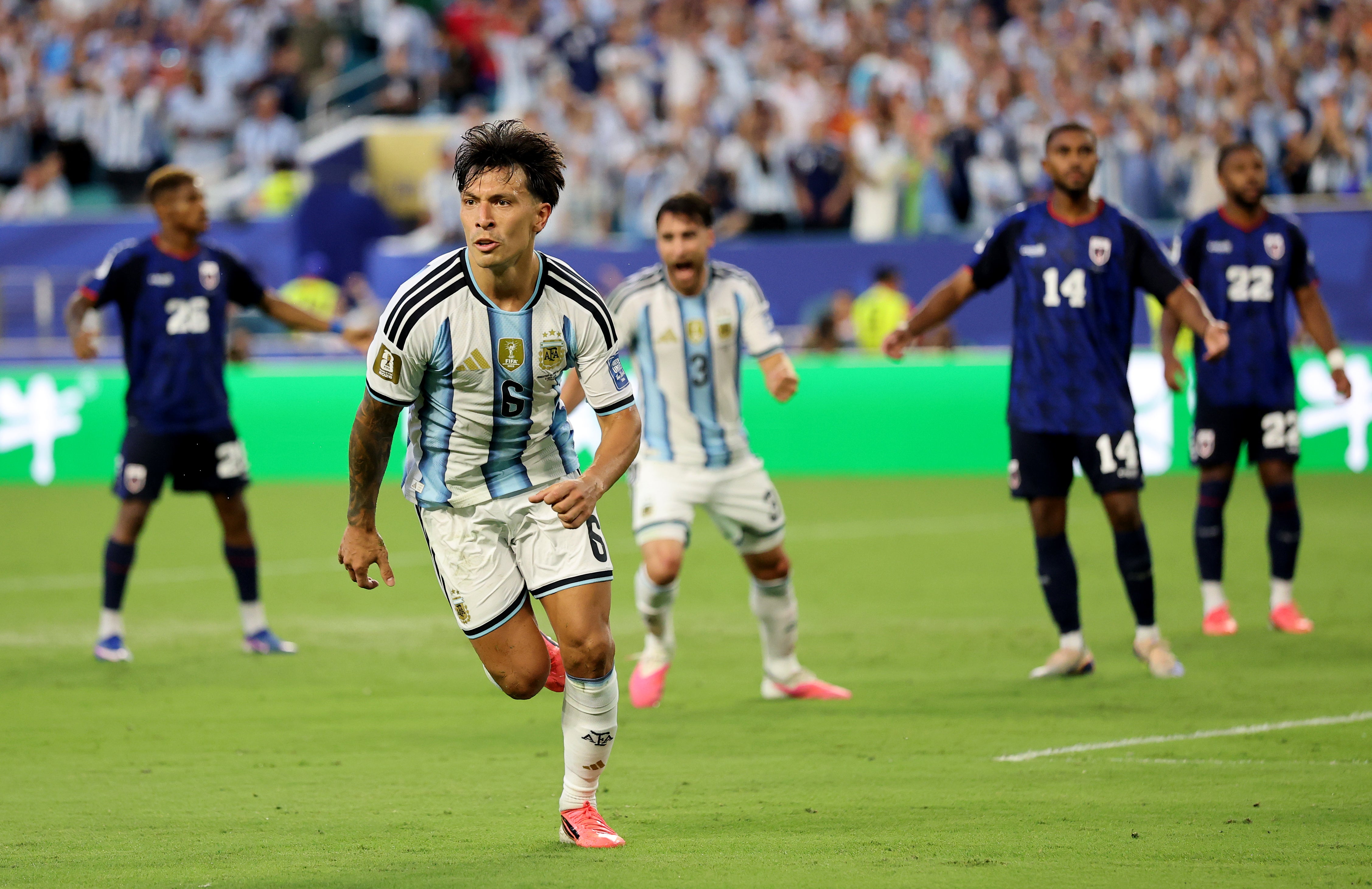 Lisandro Martinez gave Argentina the lead in extra time