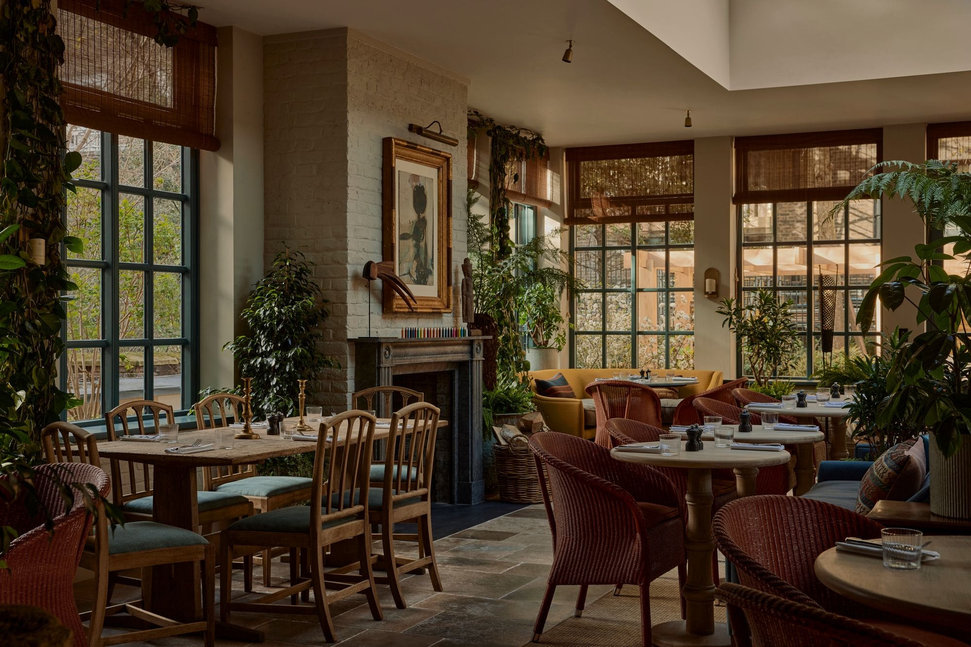 The Orangery brings the outside in with its garden views (Zetter Bloomsbury)