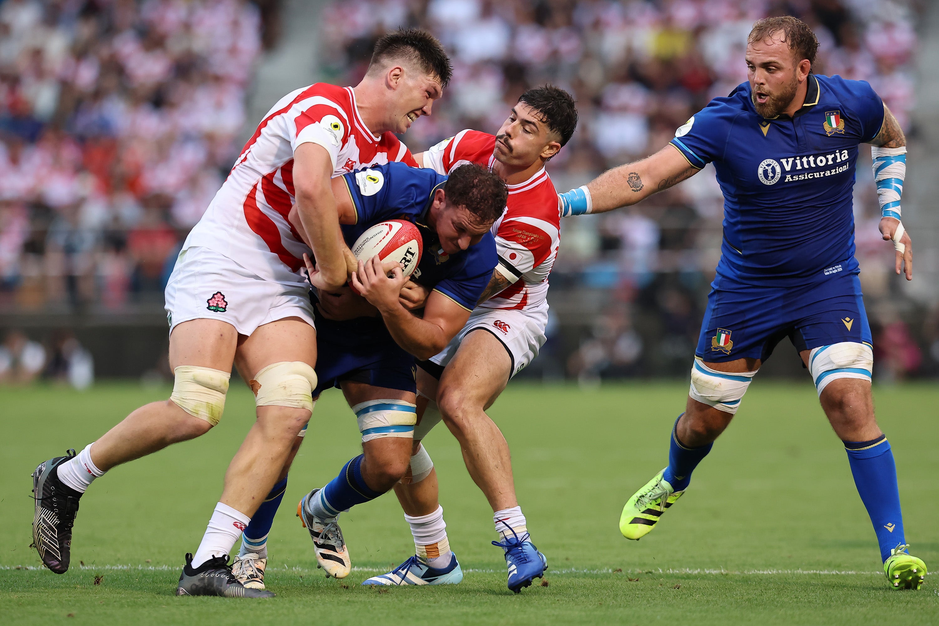 Japan produced an impressive win over Italy