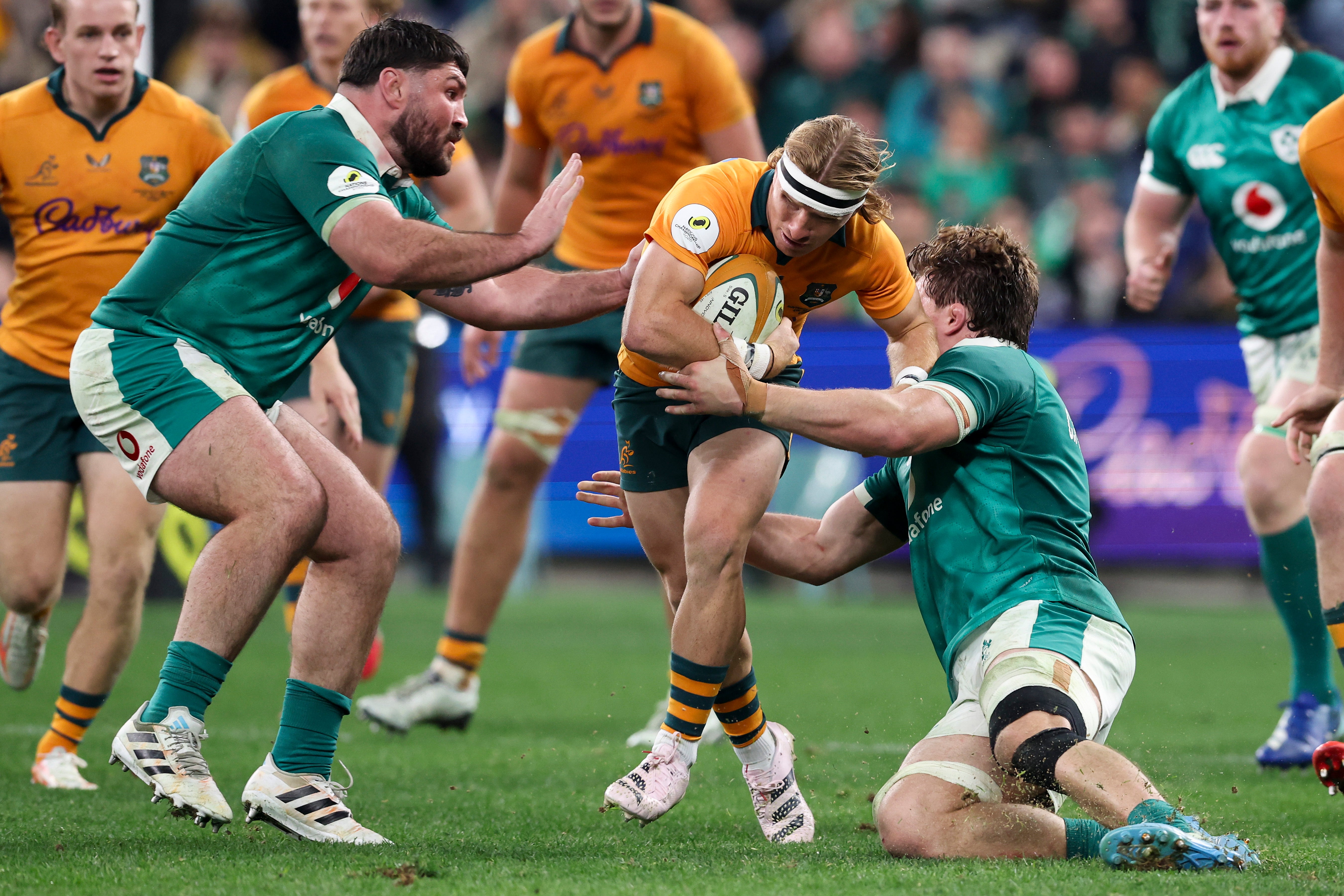 Australia fell short in a thrilling encounter in Sydney (Getty)