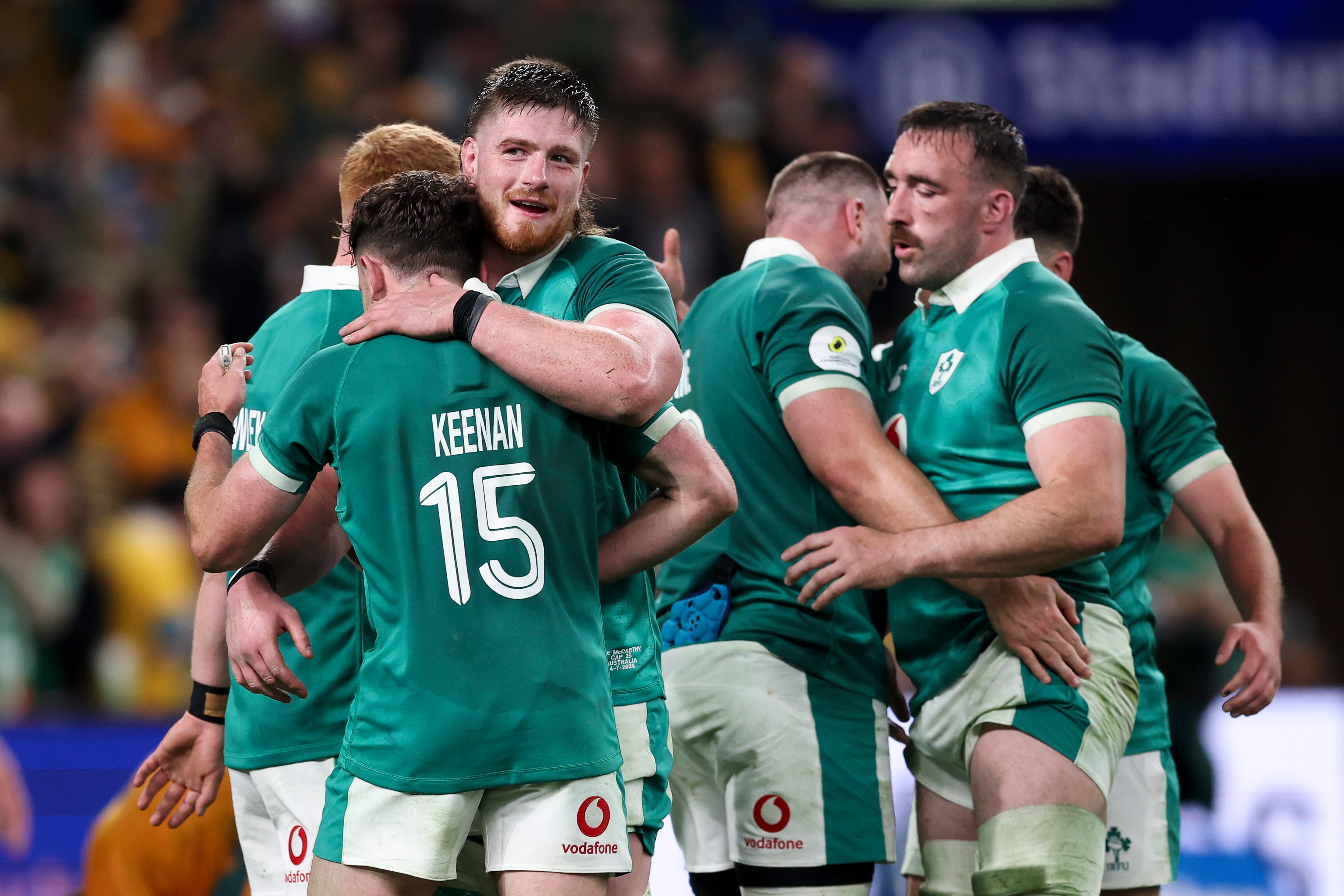 Ireland clung on after Ben Donaldson missed (Getty)