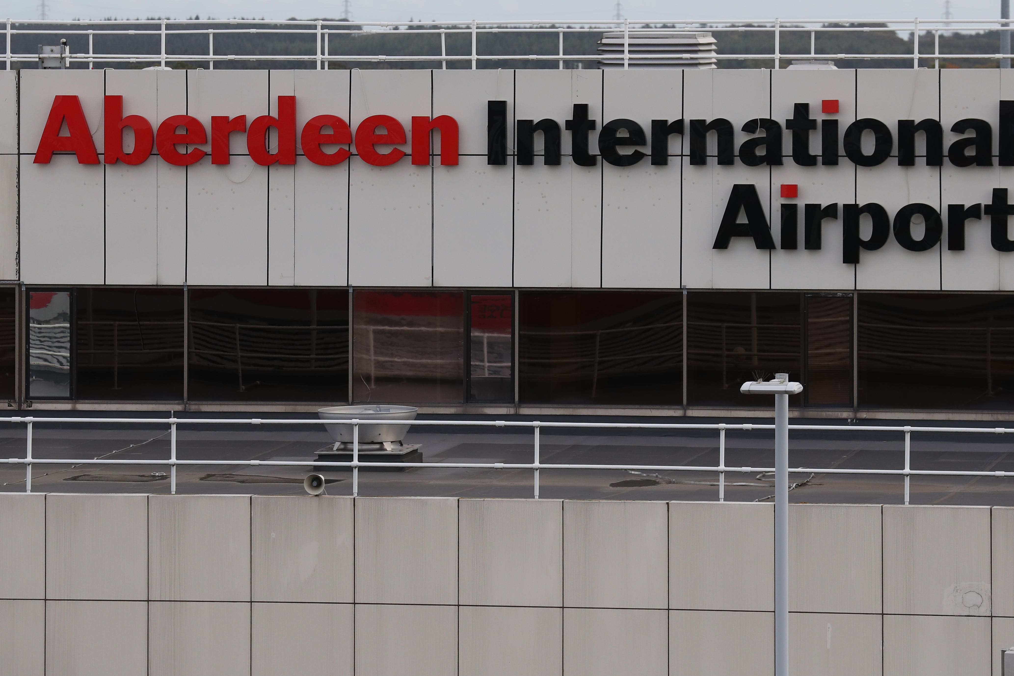 AGS Airports announced three of its airports, including Aberdeen International, were affected (Andrew Milligan/PA)