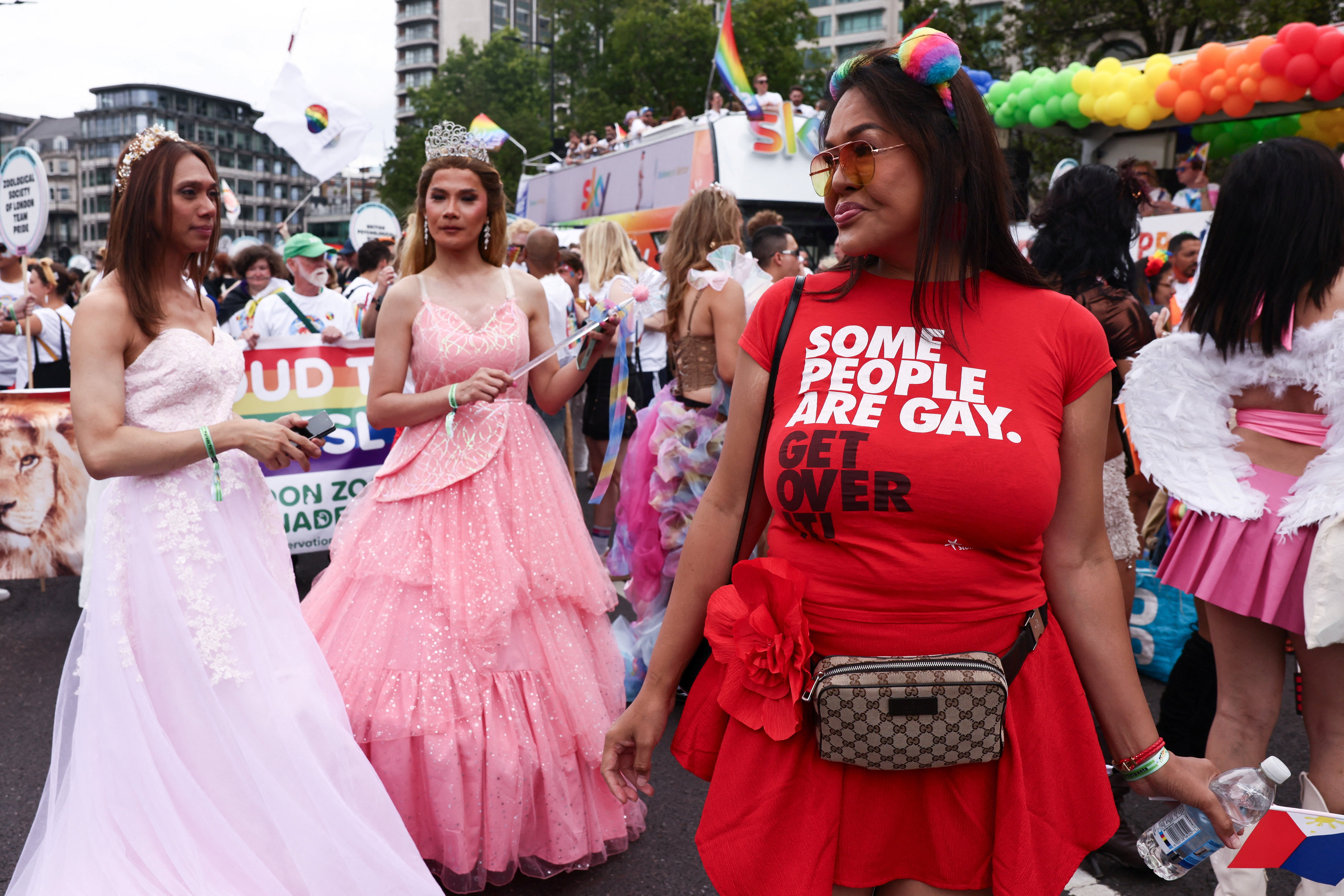 Pride in London’s interim boss said: ‘We want 2026 to be the most inclusive Pride in London event yet’ (Reuters)