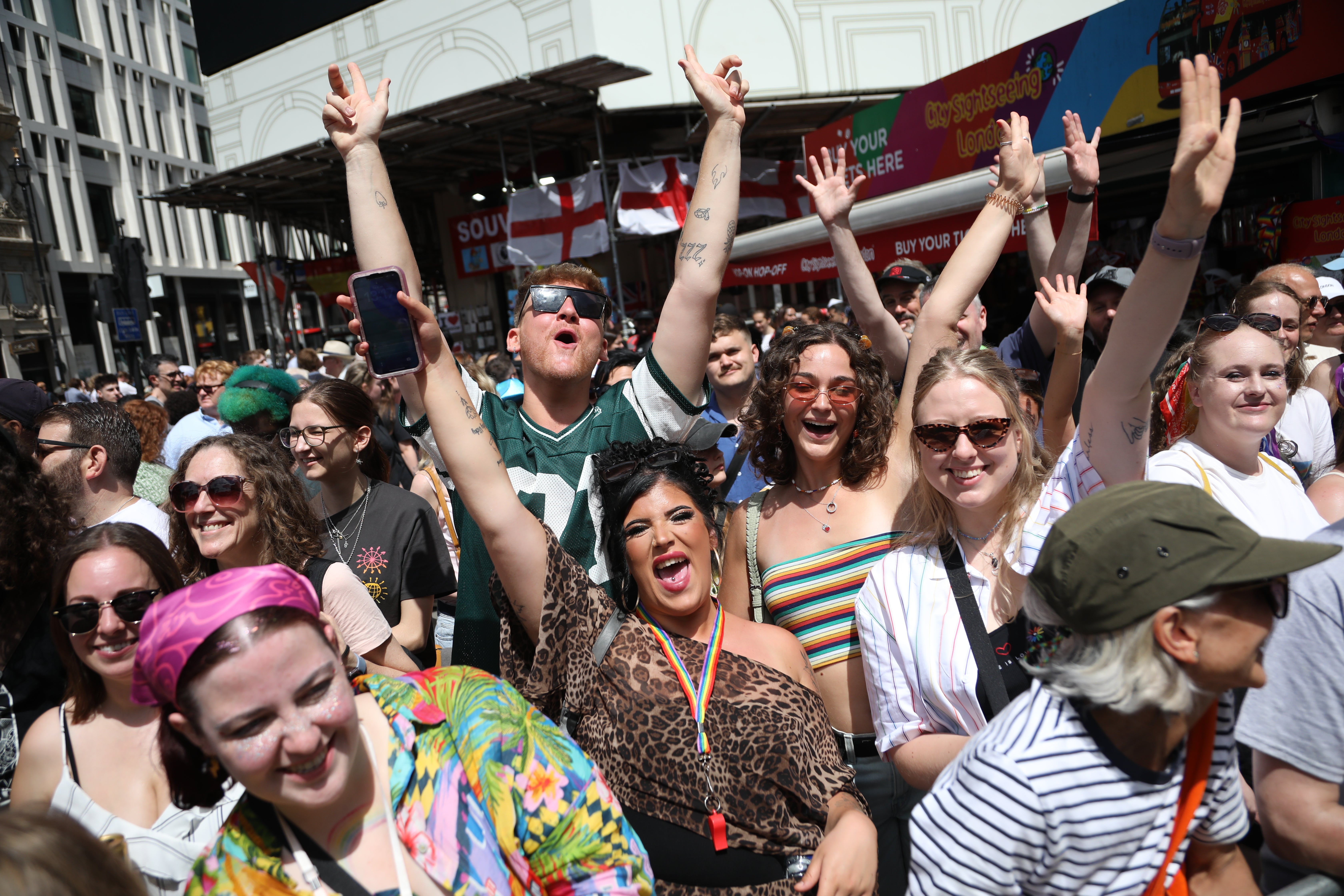 Activists warned Pride was particularly important this year (Getty)