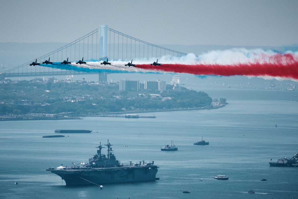Fireworks, extreme heat and politics: America celebrates its 250th birthday