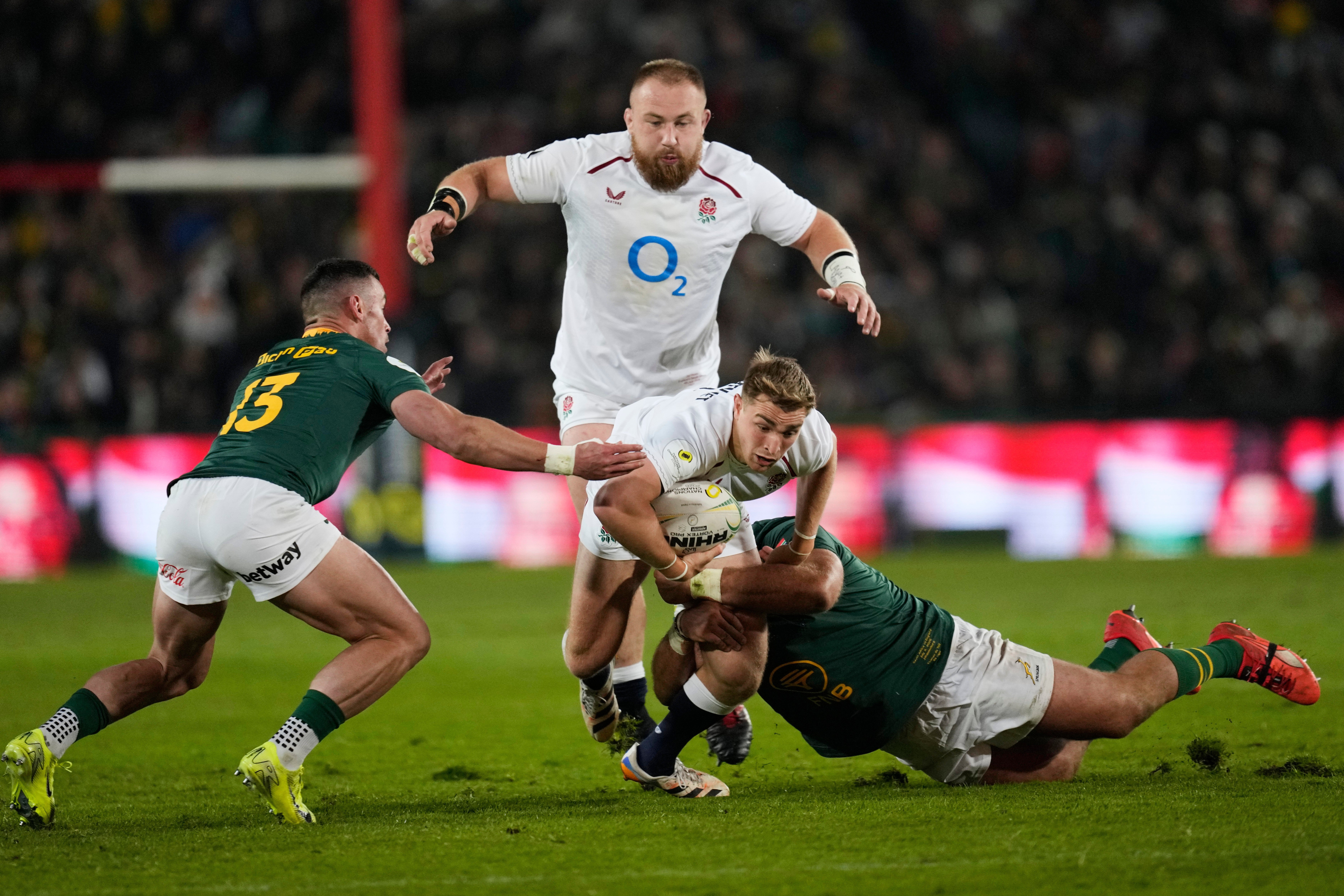 England showed flashes in a physical Test match