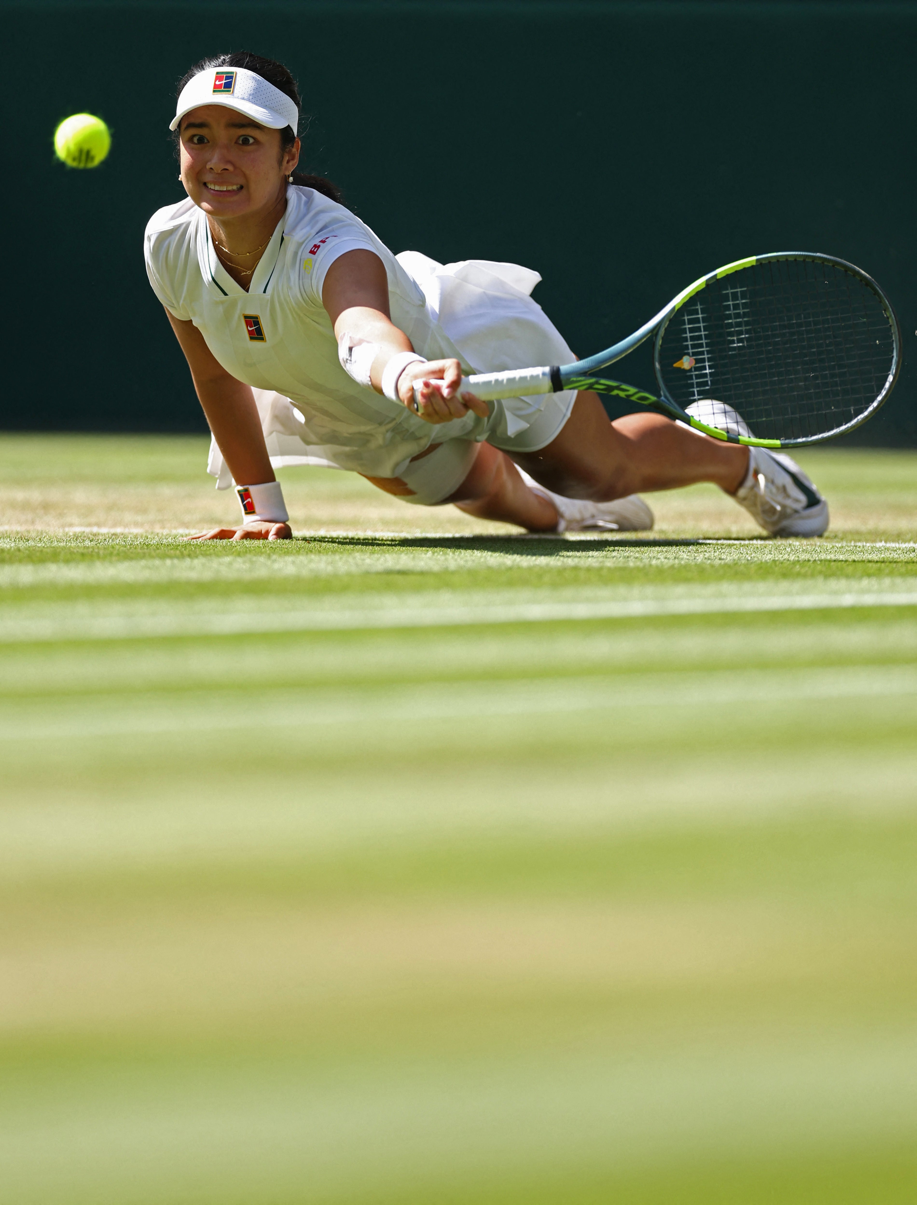 Eala did not grow up on grass courts but has the crafty game and mindset to do well on the surface