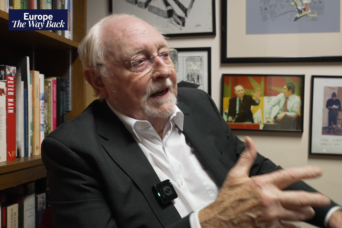 Emotional Neil Kinnock wipes away tears as he recalls changing lives through teaching