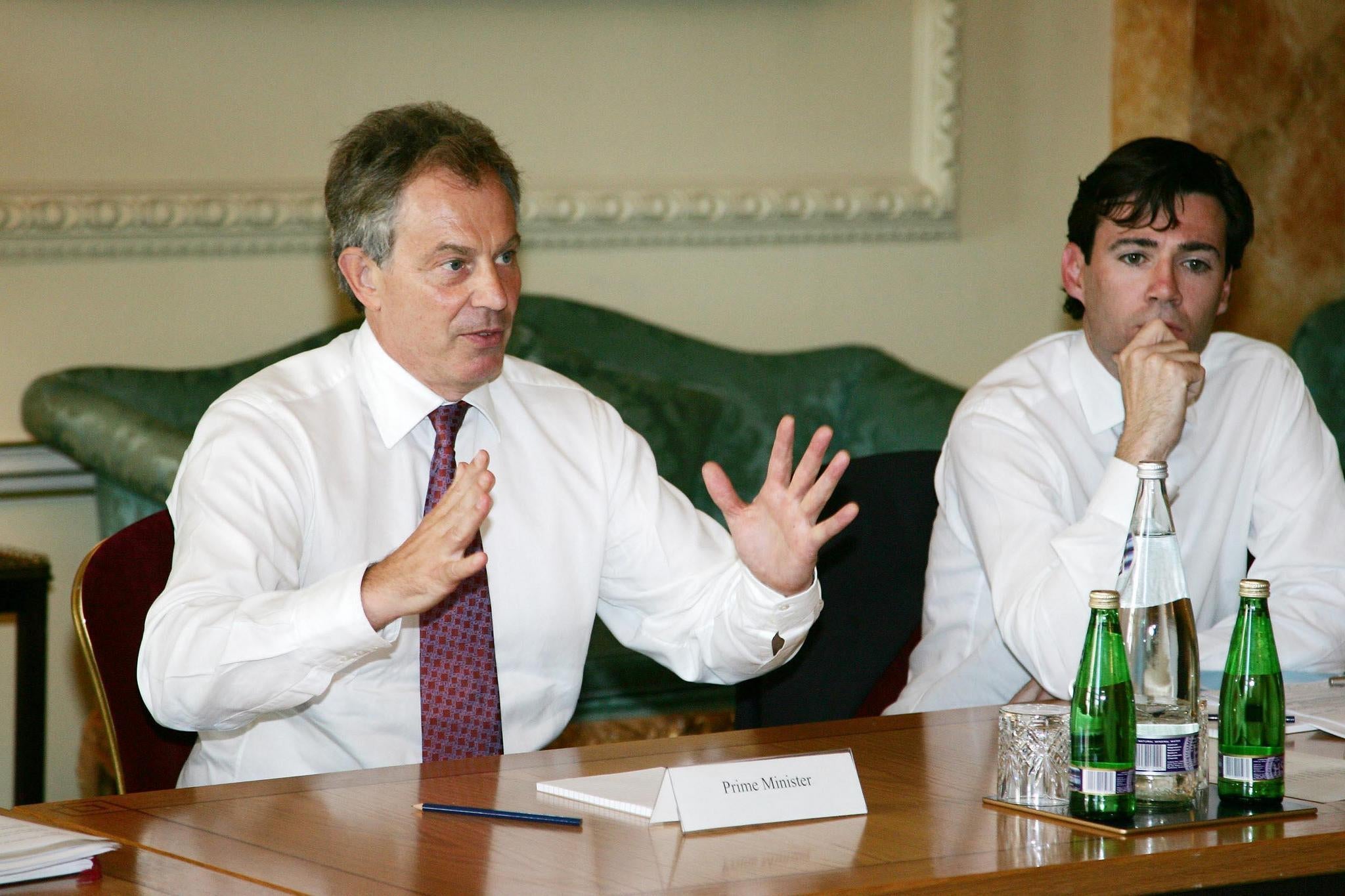 Andy Burnham served in government under Tony Blair (AP)