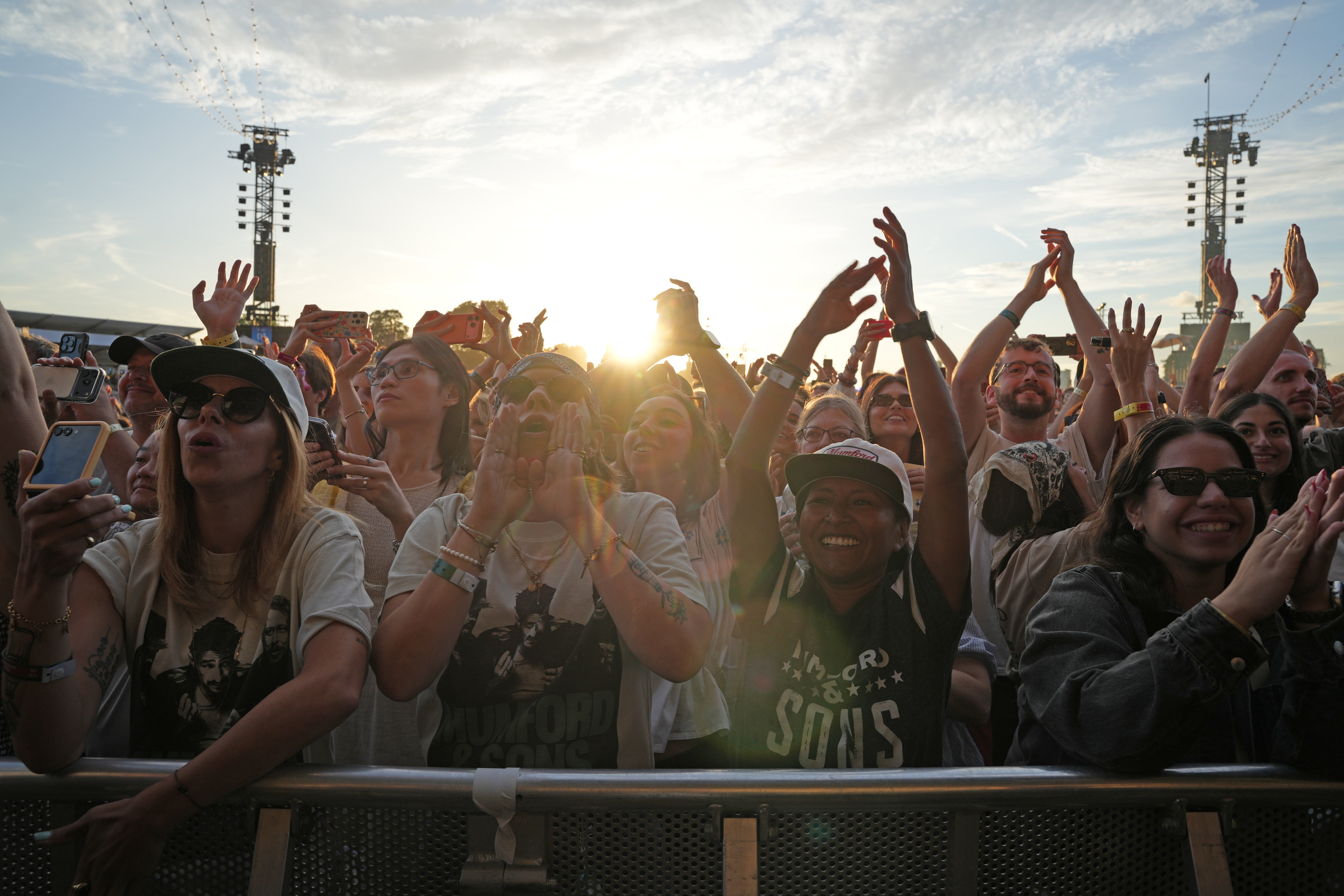 Fans were also treated to a surprise appearance from Hozier