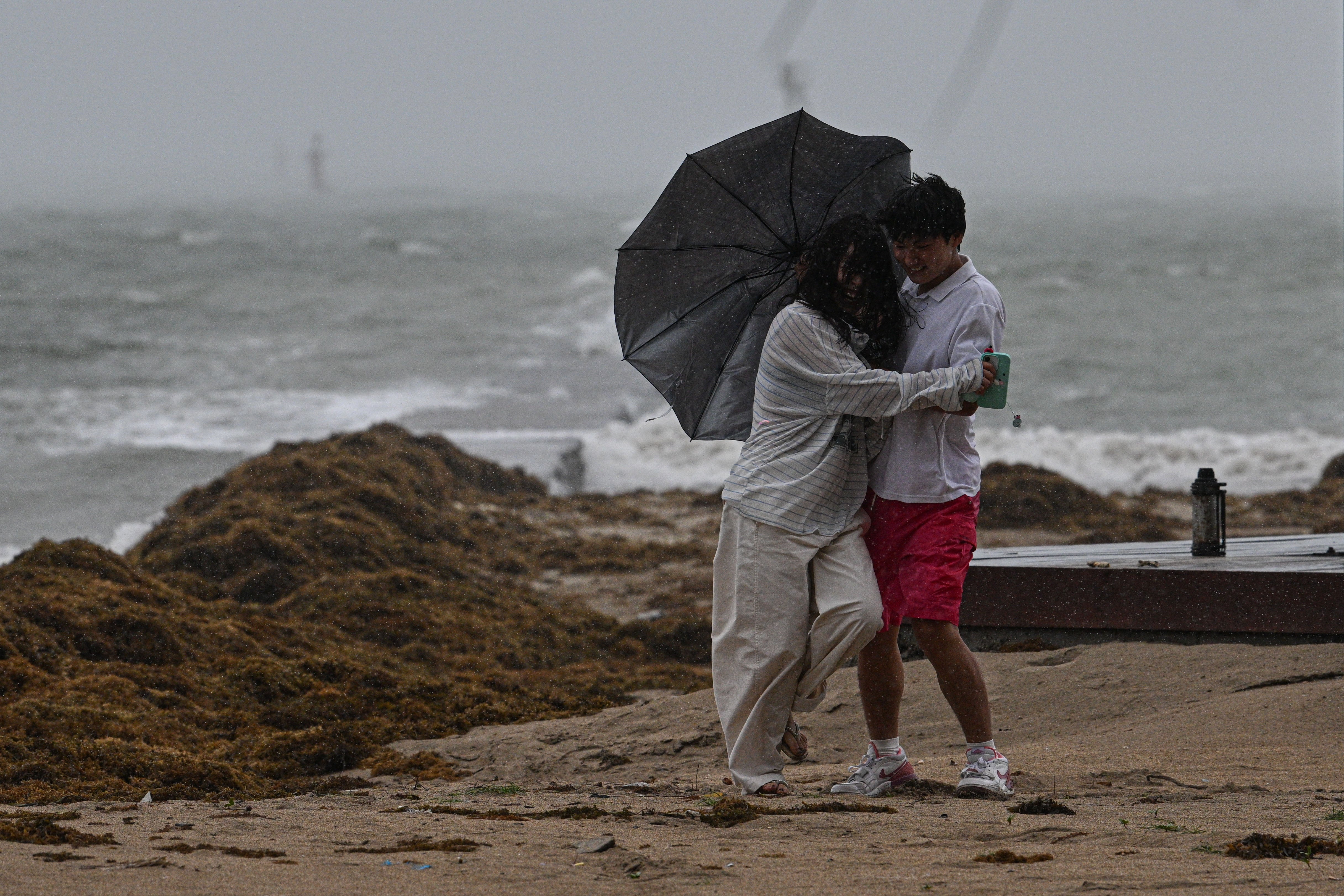 China Asia Storms Extreme Weather