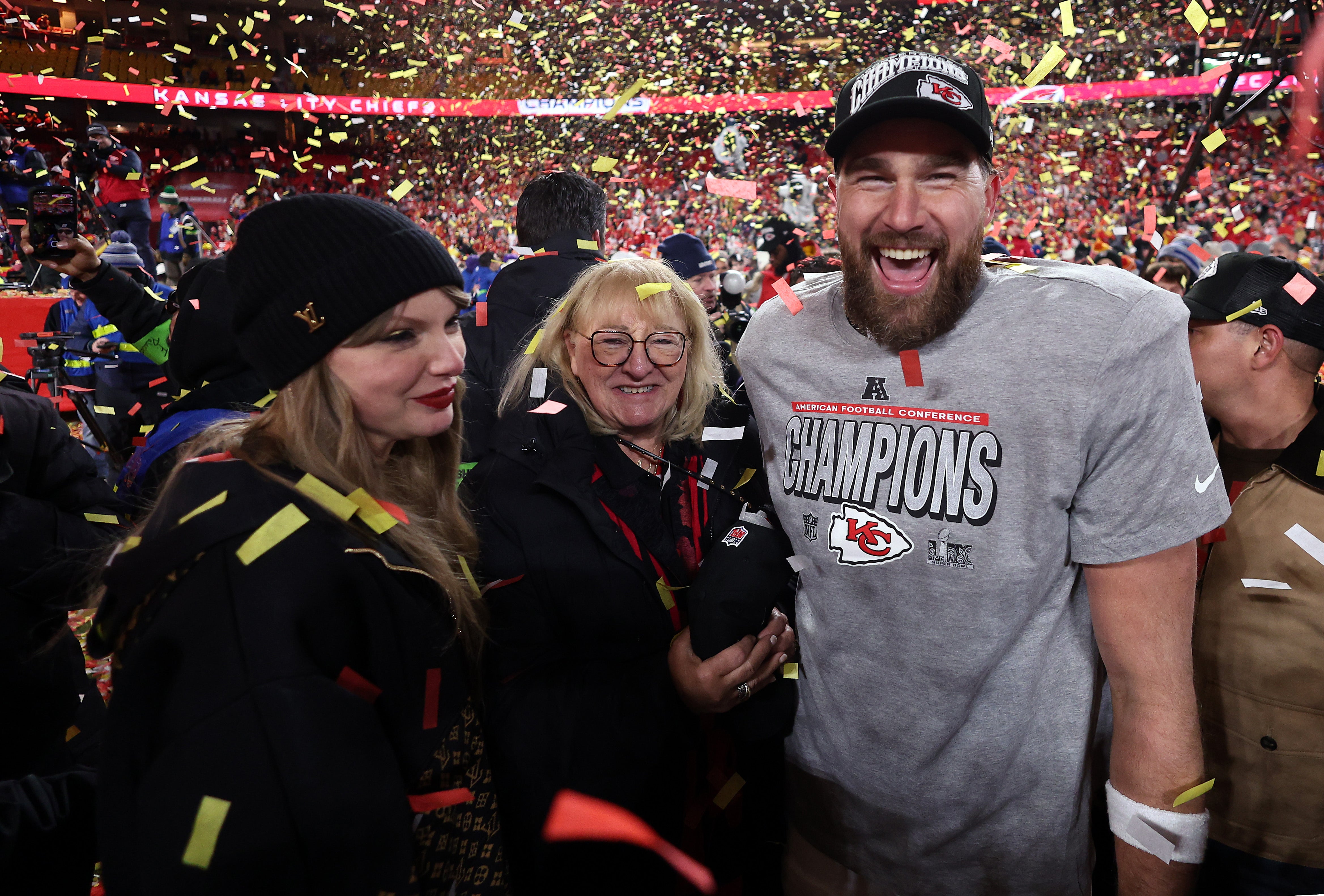 Donna Kelce delivers one-word verdict on son Travis&rsquo;s MSG wedding to Taylor Swift