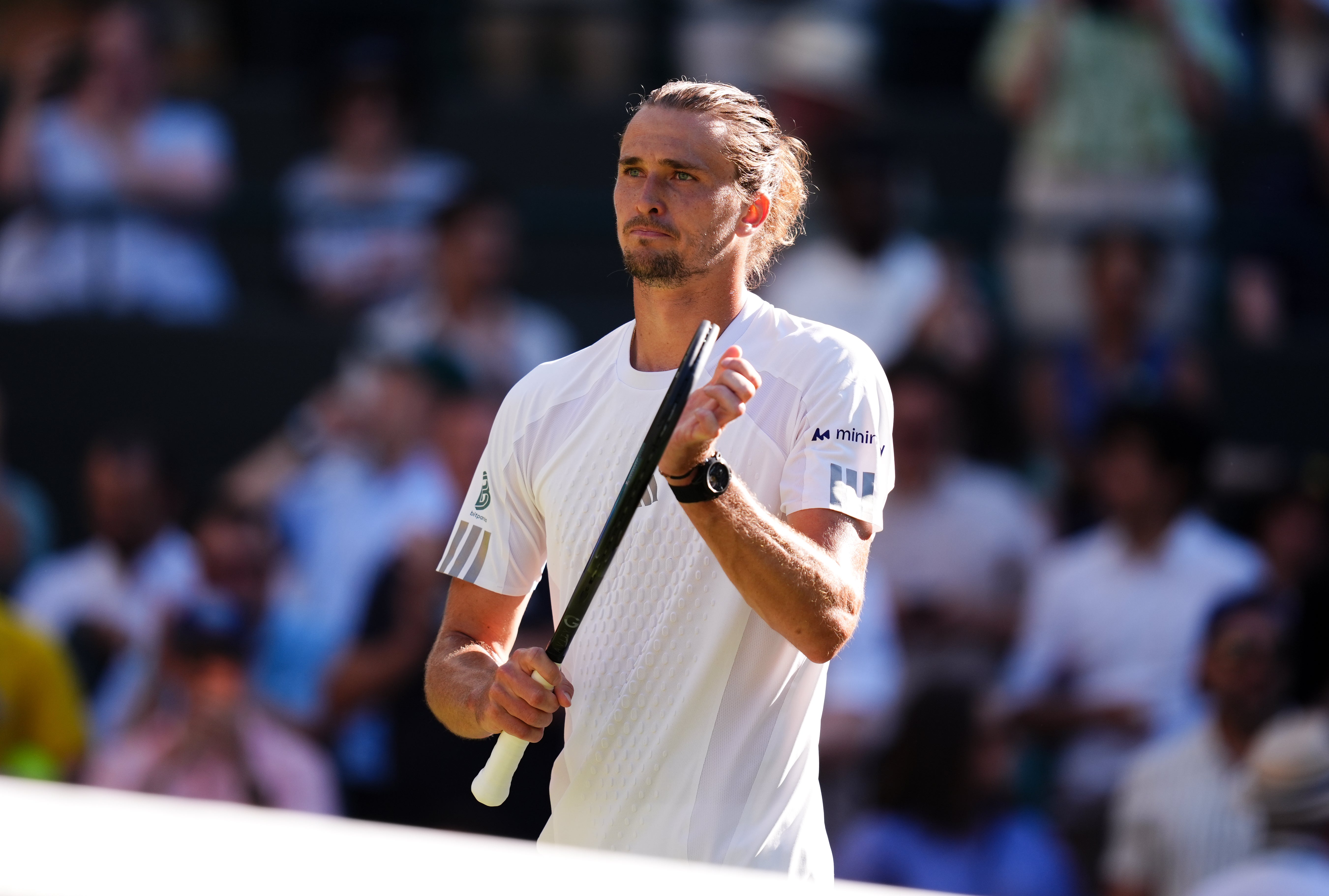 Alexander Zverev is aiming to reach the quarter-finals at Wimbledon for the first time (John Walton/PA) (PA Wire)